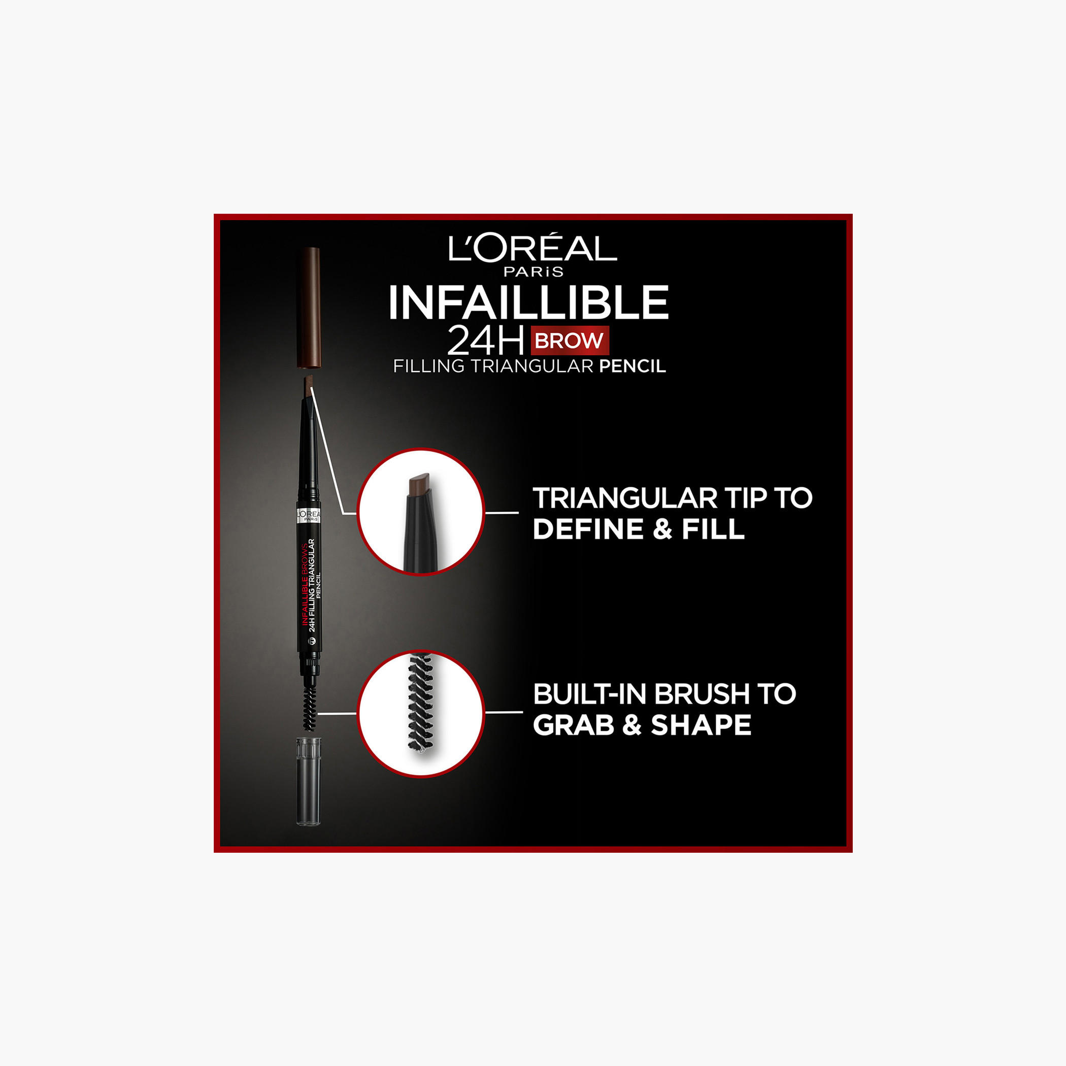 L'Oreal Paris Infallible Brow Xpert Eyebrow Pencil-beautyandpersonalcare-makeup-eyes-eyebrows-image-2