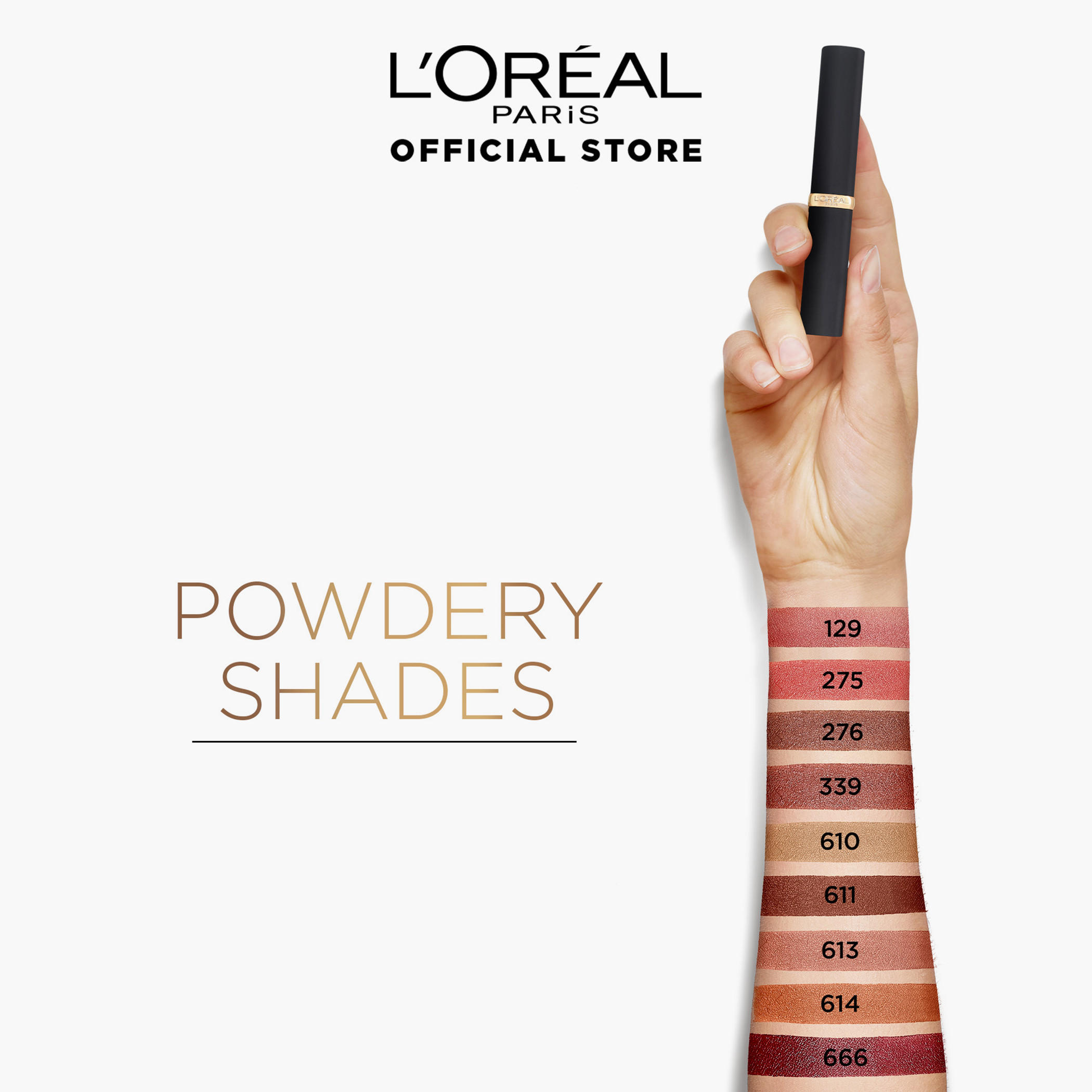 أحمر شفاه مطفي كالر ريتشي إنتينس فوليوم من لوريال باريس-beautyandpersonalcare-makeup-lips-lipsticks-image-6