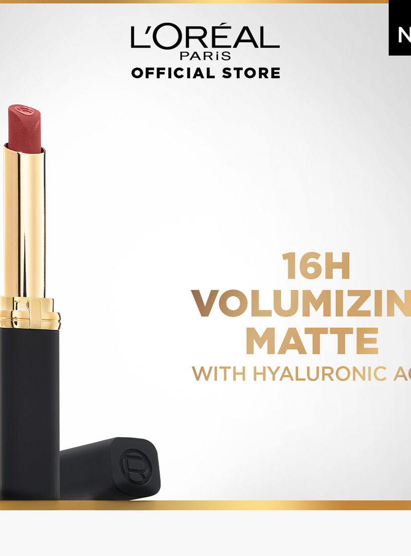 أحمر شفاه مطفي كالر ريتشي إنتينس فوليوم من لوريال باريس-beautyandpersonalcare-makeup-lips-lipsticks-image-2