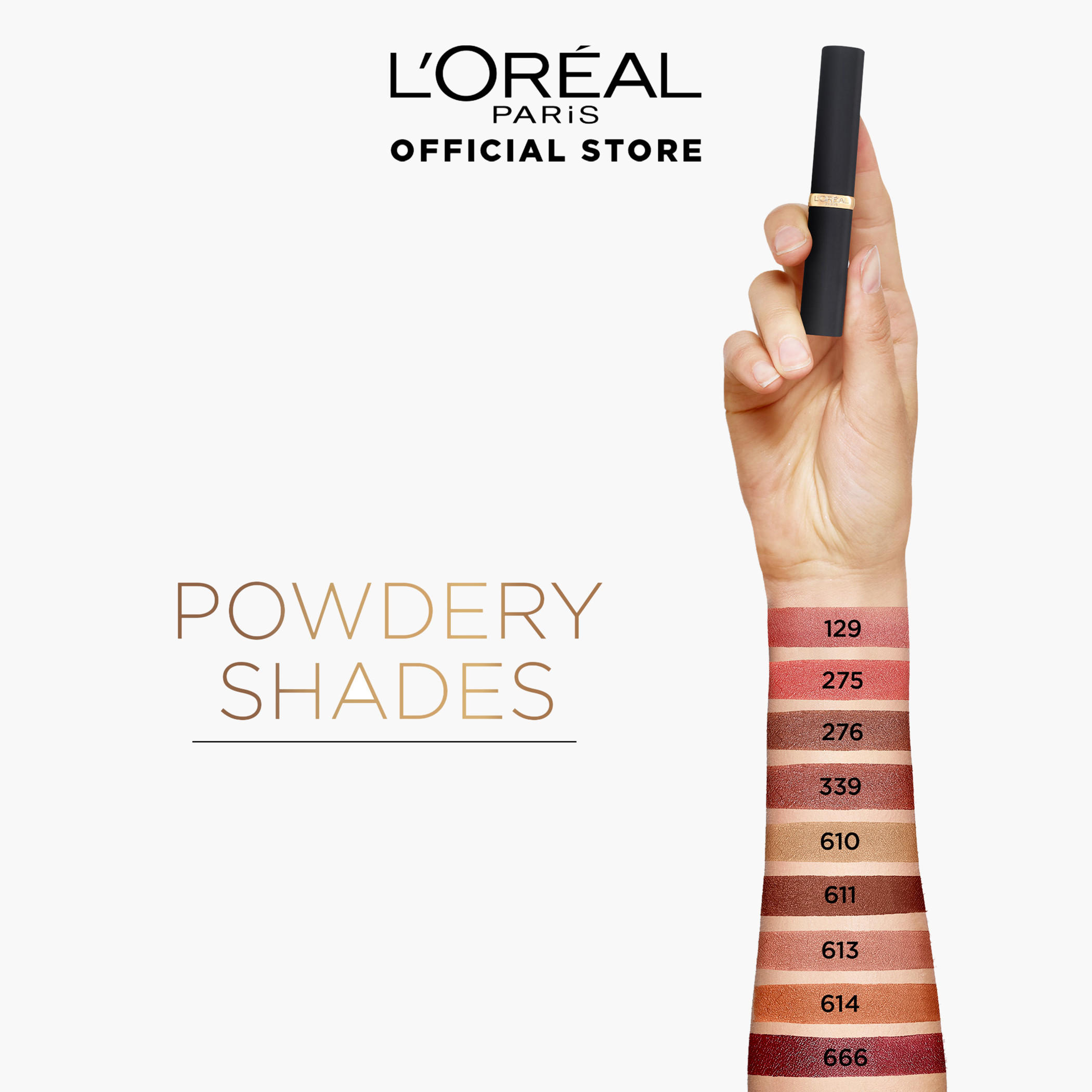أحمر شفاه مطفي كالر ريتشي إنتينس فوليوم من لوريال باريس-beautyandpersonalcare-makeup-lips-lipsticks-image-6