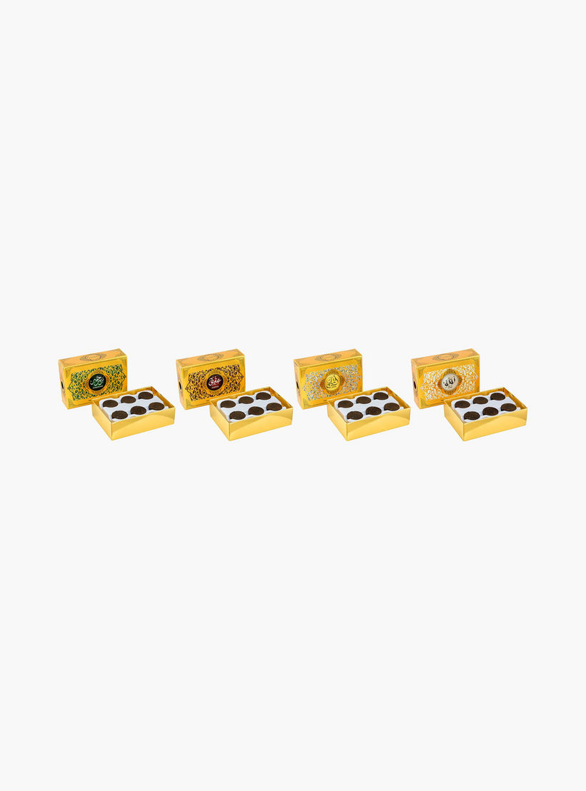 Hamidi Luxury Al Mas Hamidi Tablet Bakhoor - Set of 12-household-homefragrance-potpourri-image-3