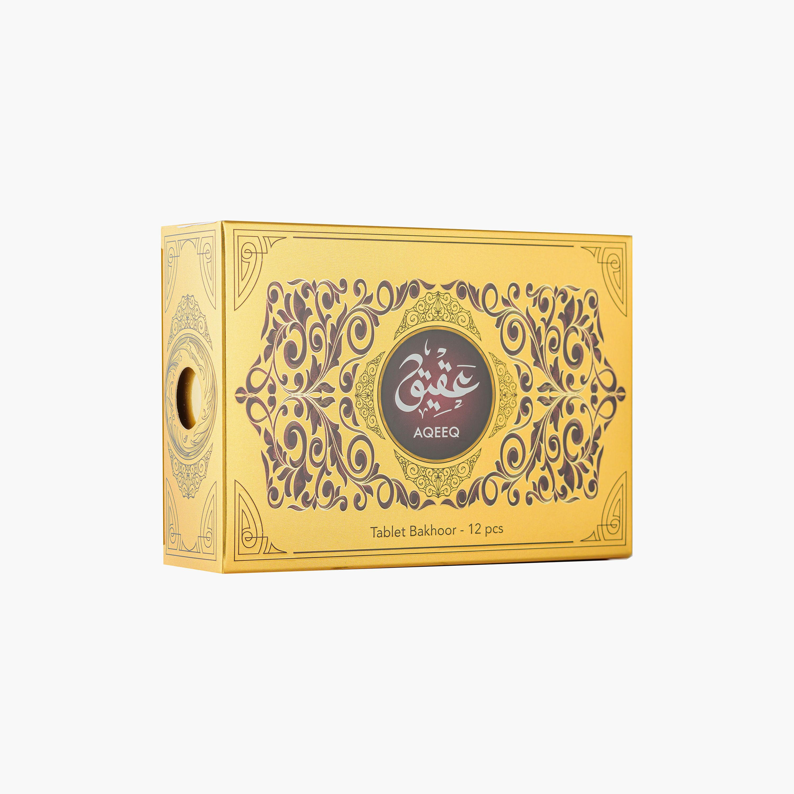 Hamidi Luxury Al Mas Hamidi Tablet Bakhoor - Set of 12-household-homefragrance-potpourri-image-2