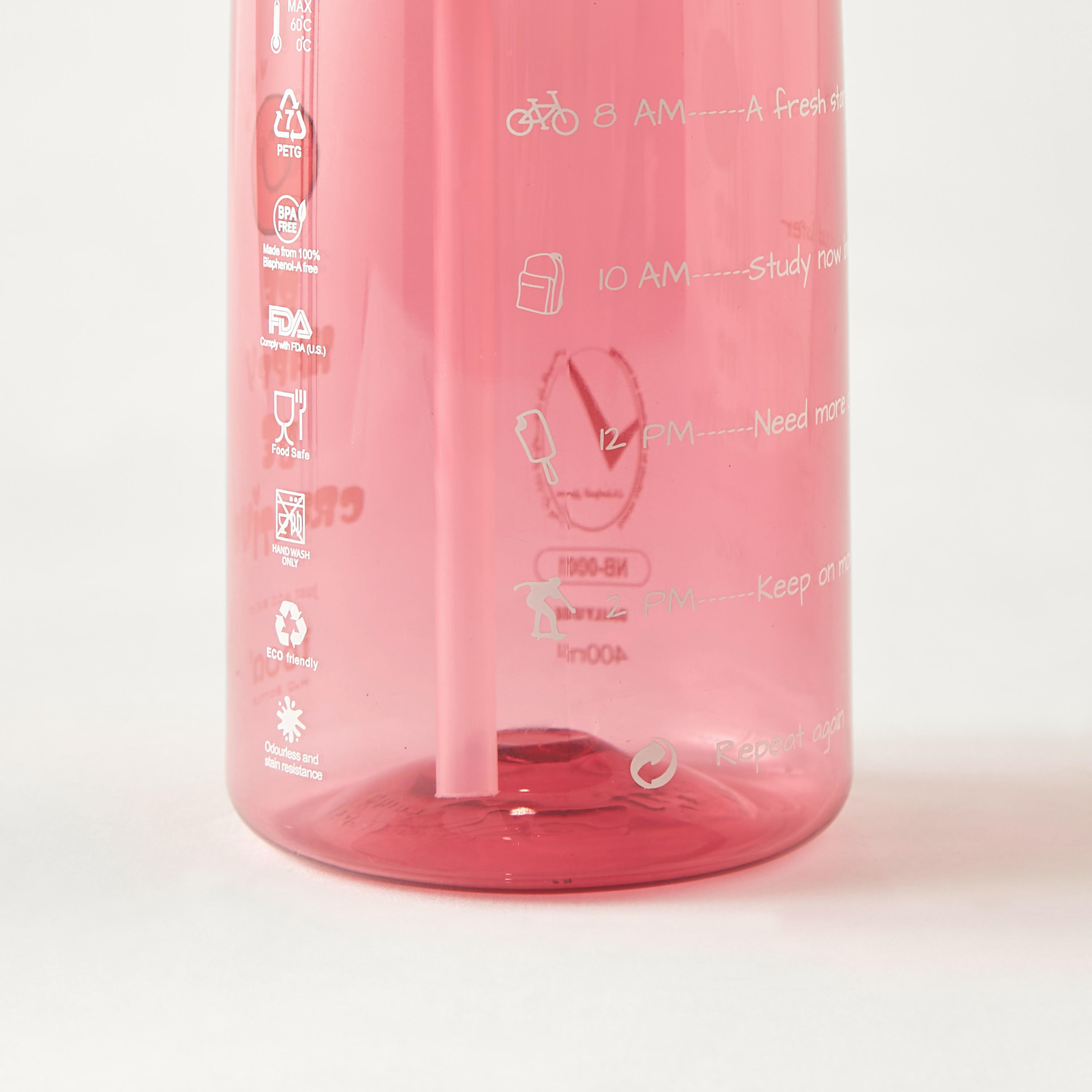 icon Printed Sipper Water Bottle - 400 ml-household-dining-drinkserveware-bottles-image-4