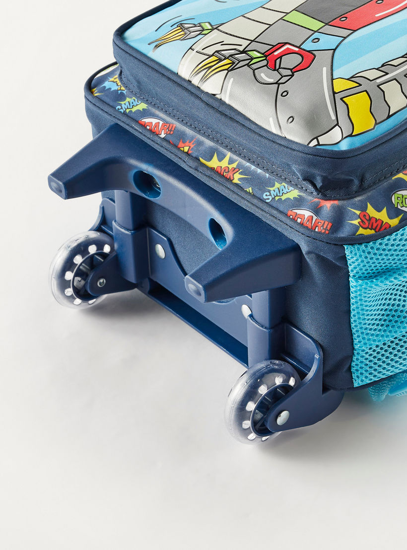 Must 3-Piece Dinosaur Graphic Print 12-inch Trolley Backpack Set - 2-Year Warranty-school-bagsandbackpacks-sets-image-6