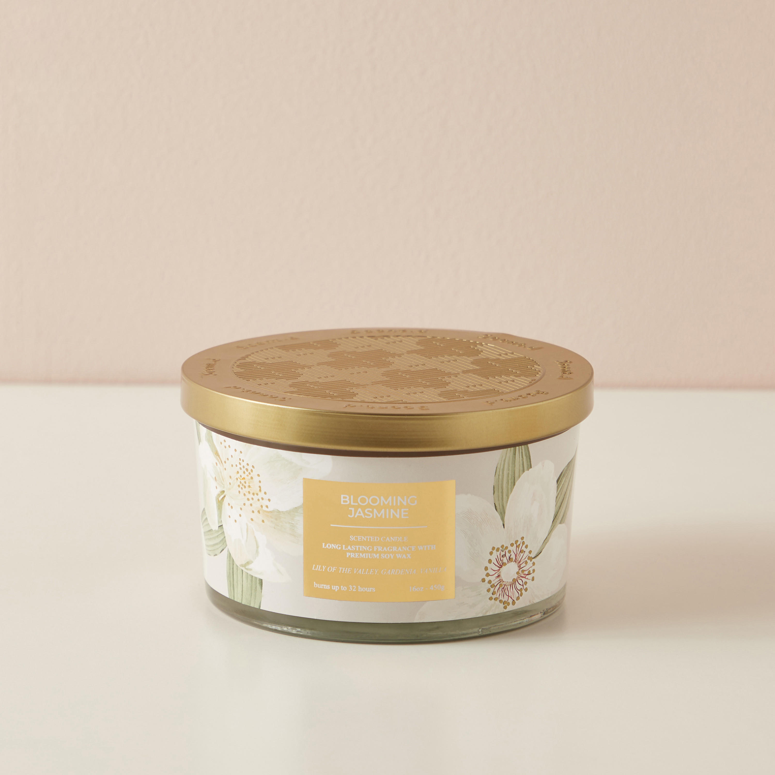 Scent.d Fresh Cotton 3-Wick Jar Candle - 450 gms-household-homefragrance-candles-image-2