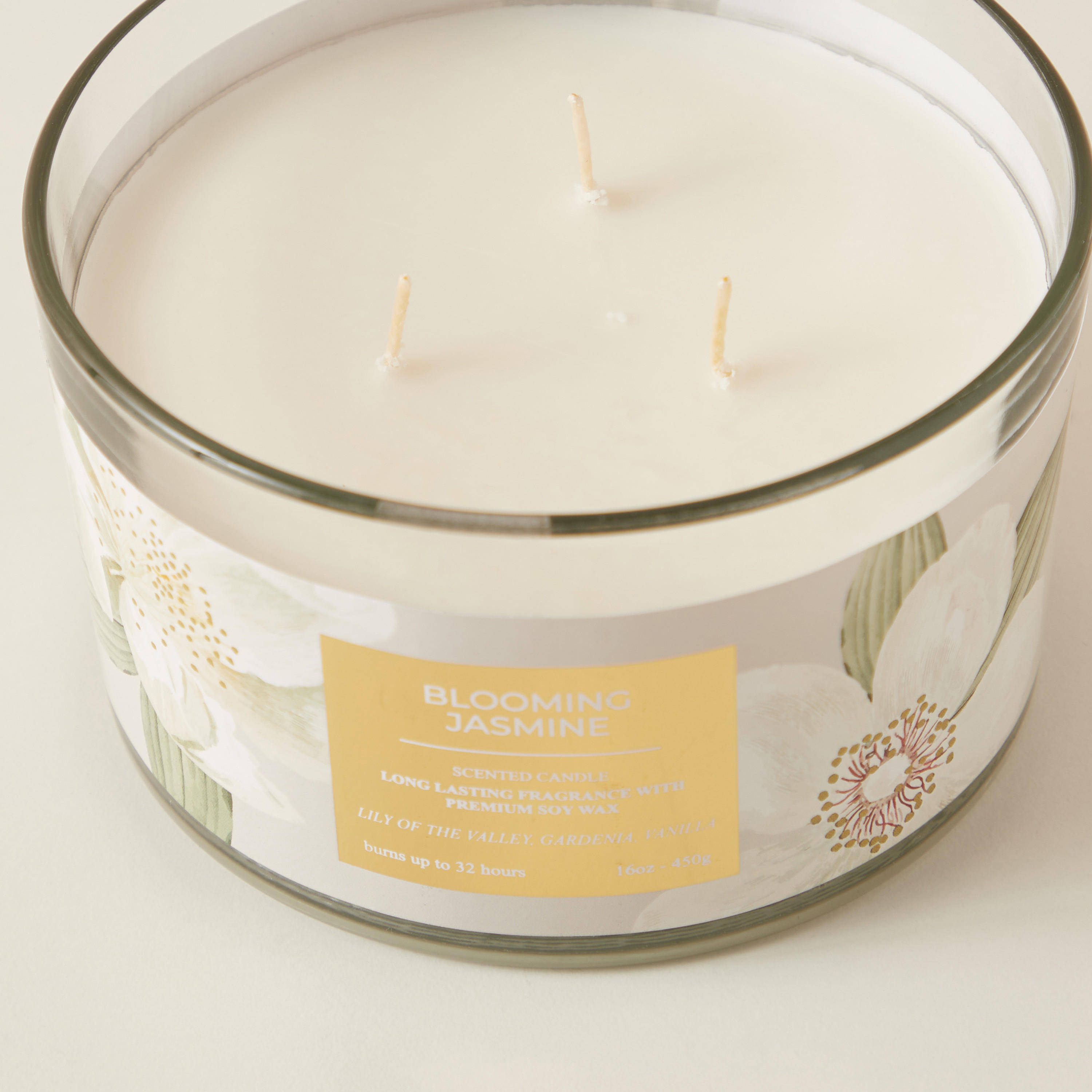 Scent.d Fresh Cotton 3-Wick Jar Candle - 450 gms-household-homefragrance-candles-image-3