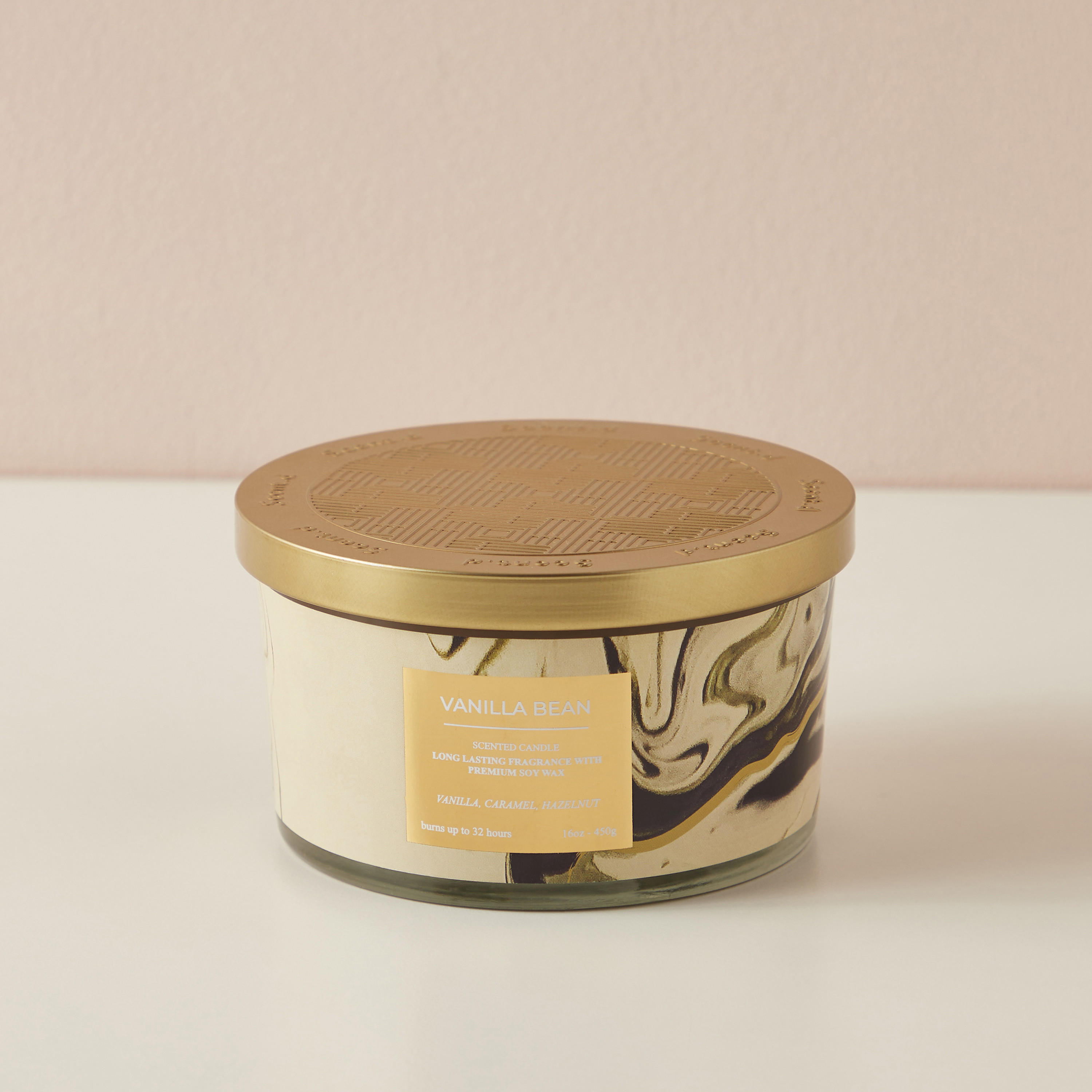 Scent.d Fresh Cotton 3-Wick Jar Candle - 450 gms-household-homefragrance-candles-image-2