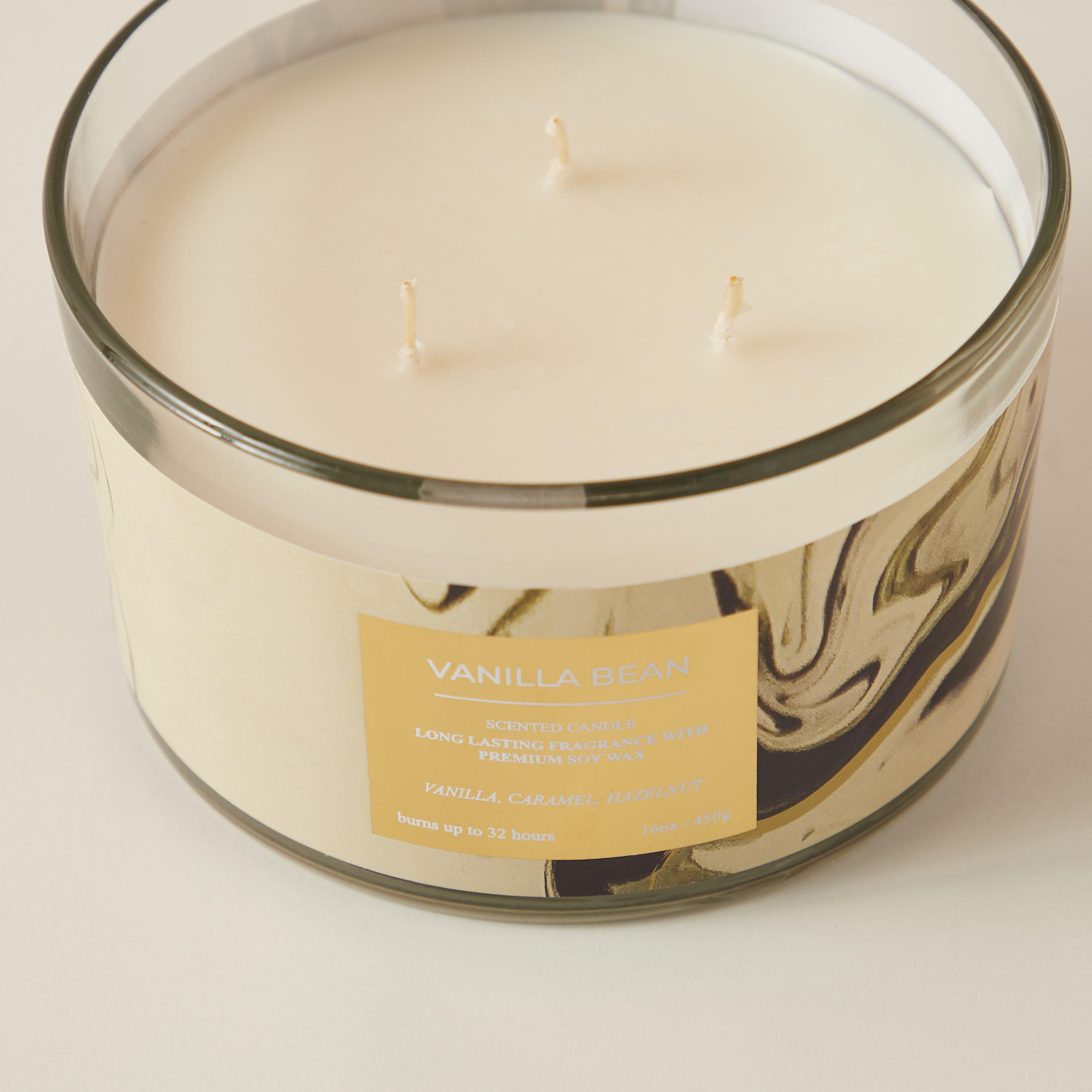 Scent.d Fresh Cotton 3-Wick Jar Candle - 450 gms-household-homefragrance-candles-image-3