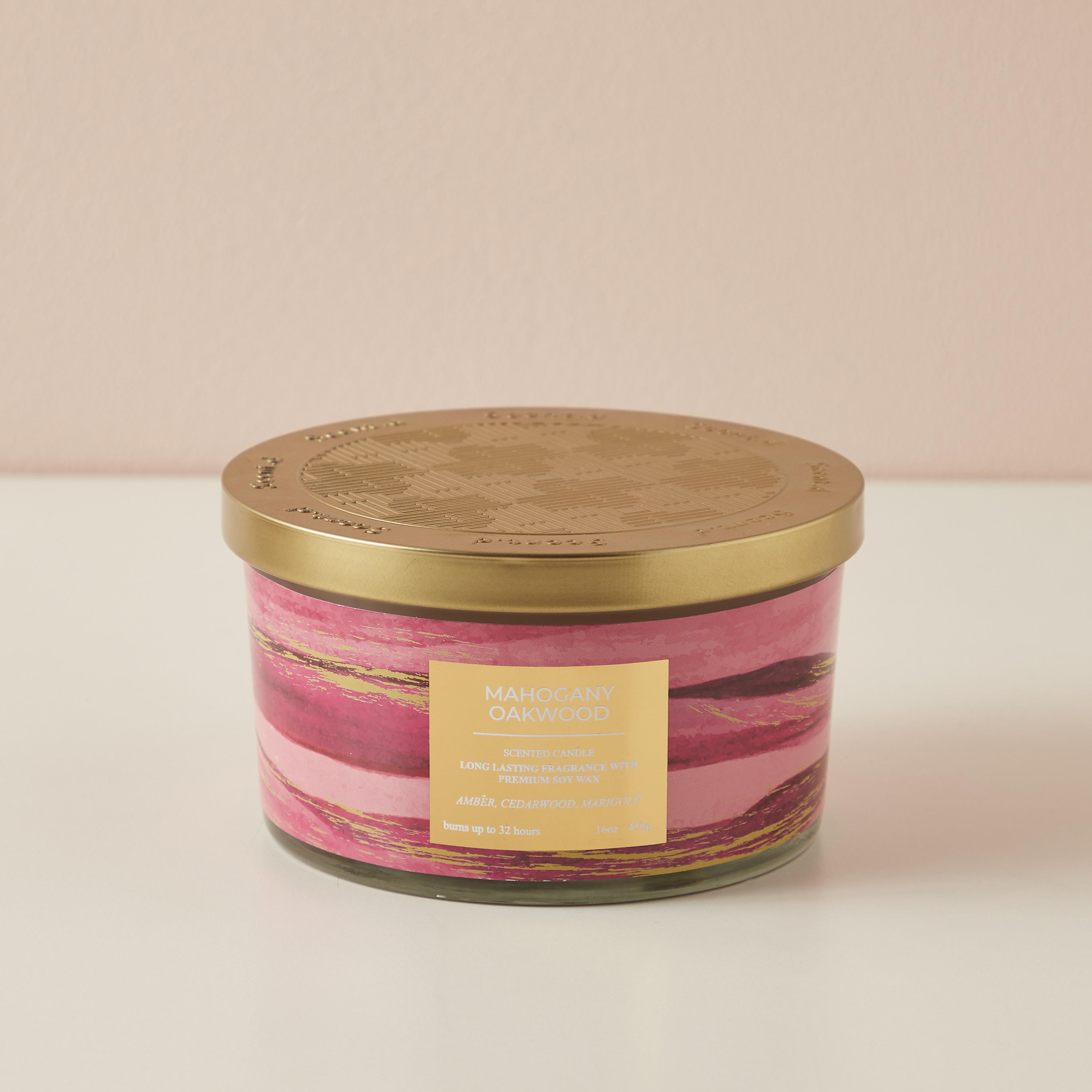 Scent.d Fresh Cotton 3-Wick Jar Candle - 450 gms-household-homefragrance-candles-image-2