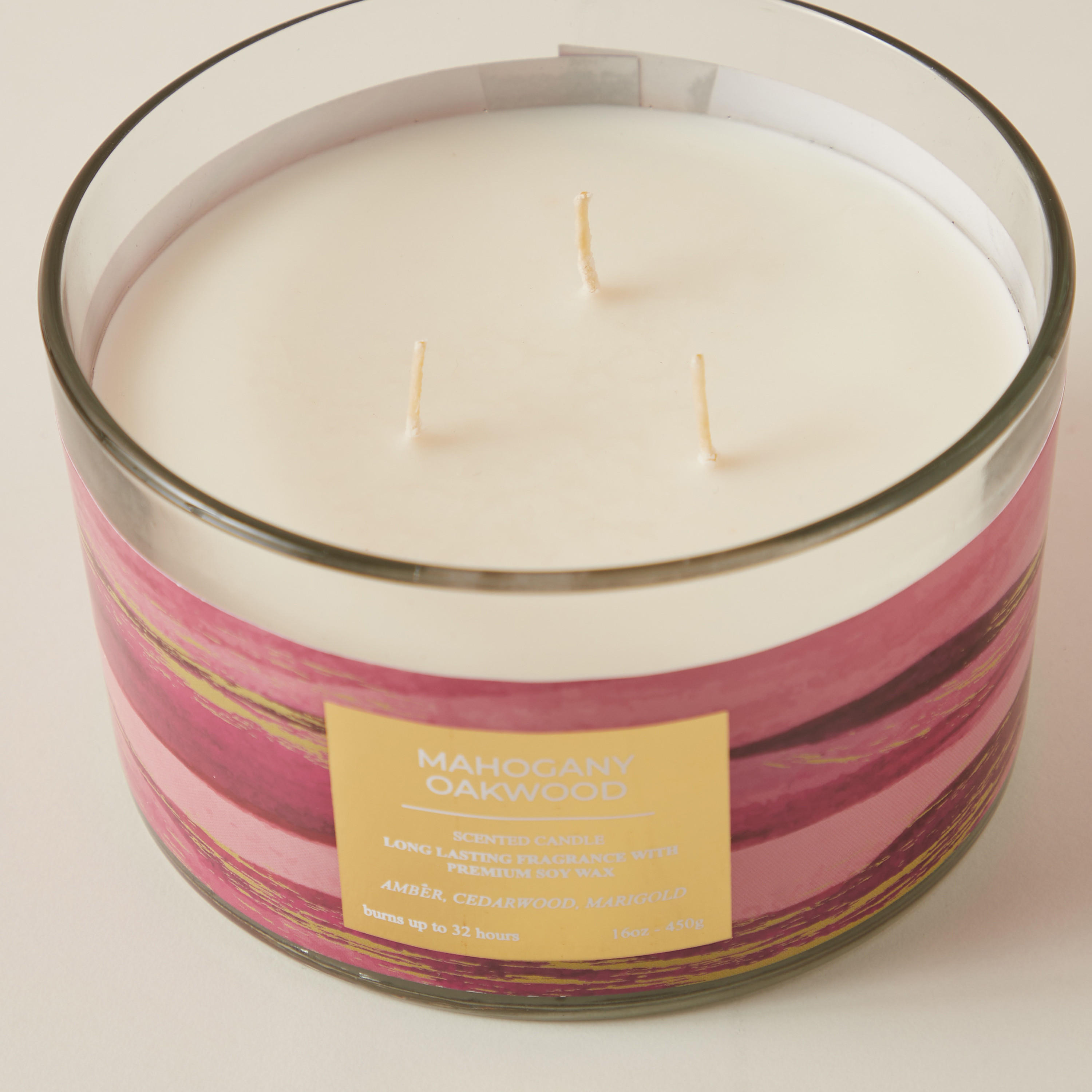 Scent.d Fresh Cotton 3-Wick Jar Candle - 450 gms-household-homefragrance-candles-image-3