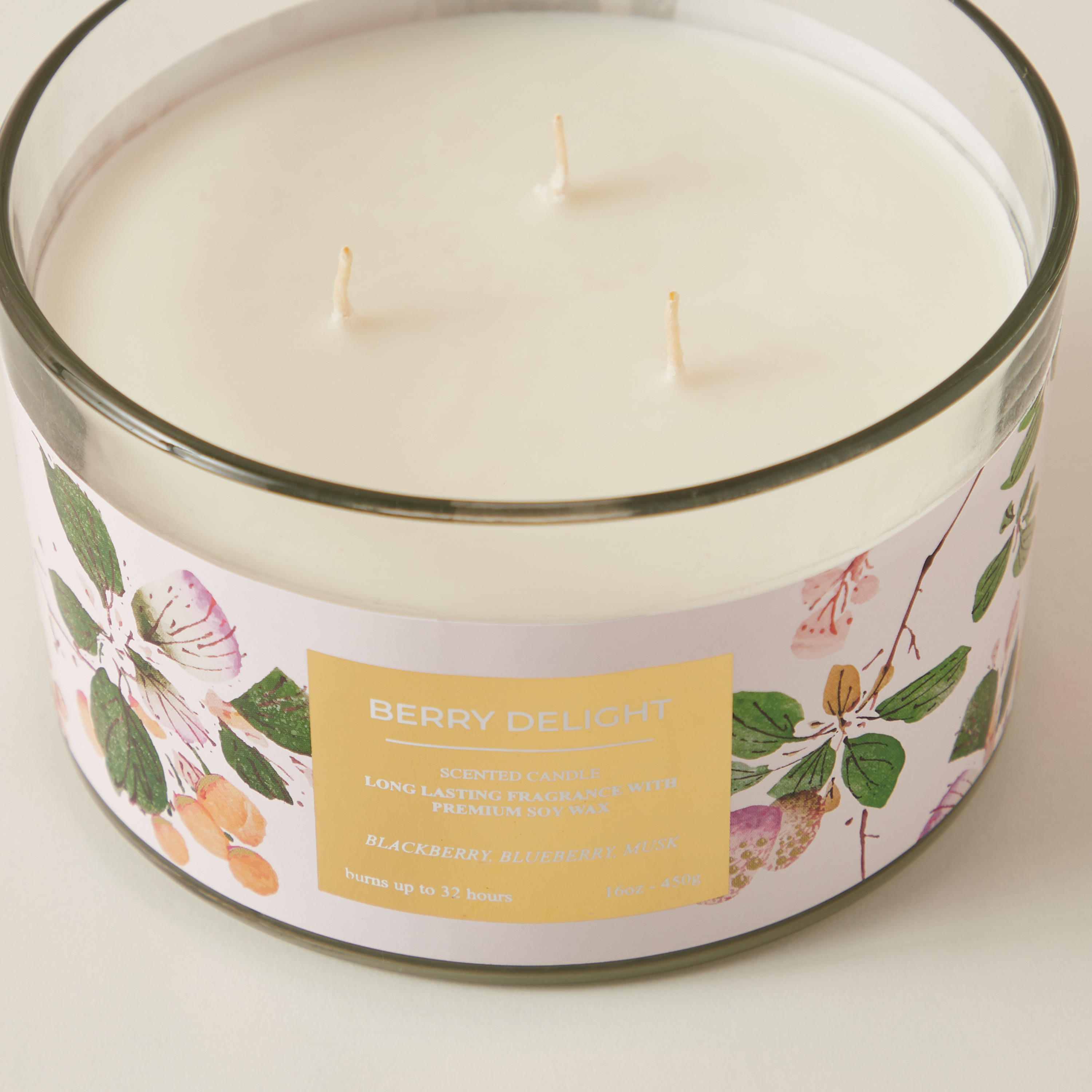 جرة شمع 3 فتلات فريش كوتون من سينت.د - 450 جرام-household-homefragrance-candles-image-3