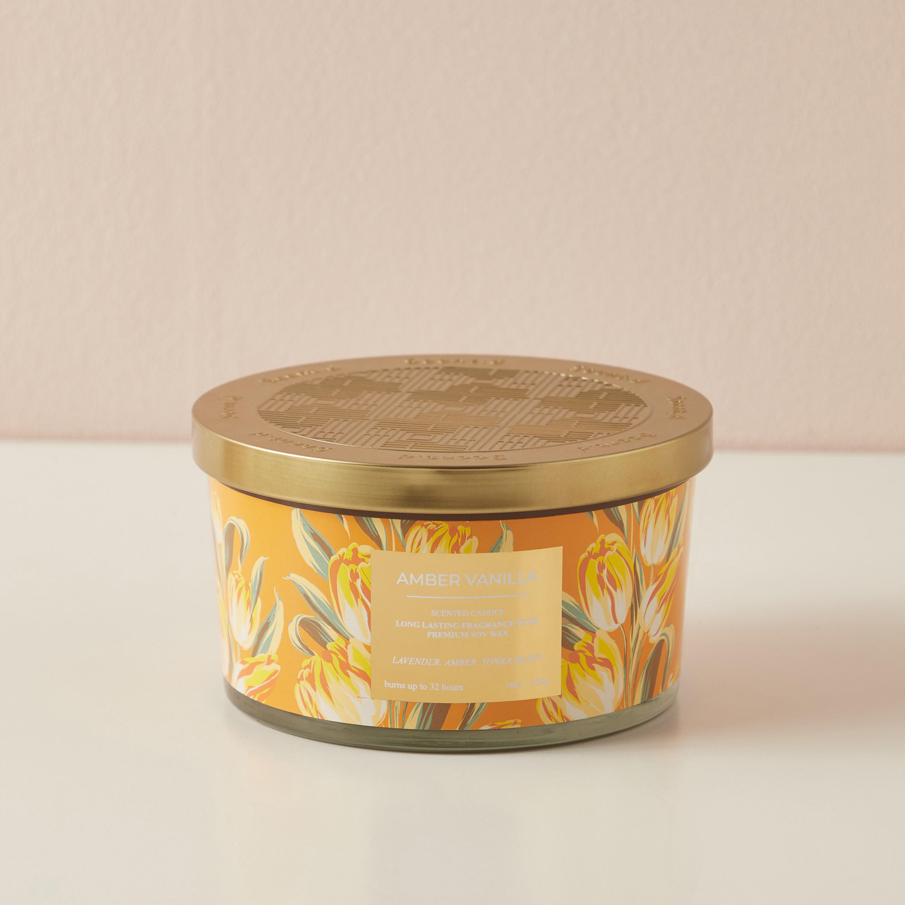 Scent.d Fresh Cotton 3-Wick Jar Candle - 450 gms-household-homefragrance-candles-image-2