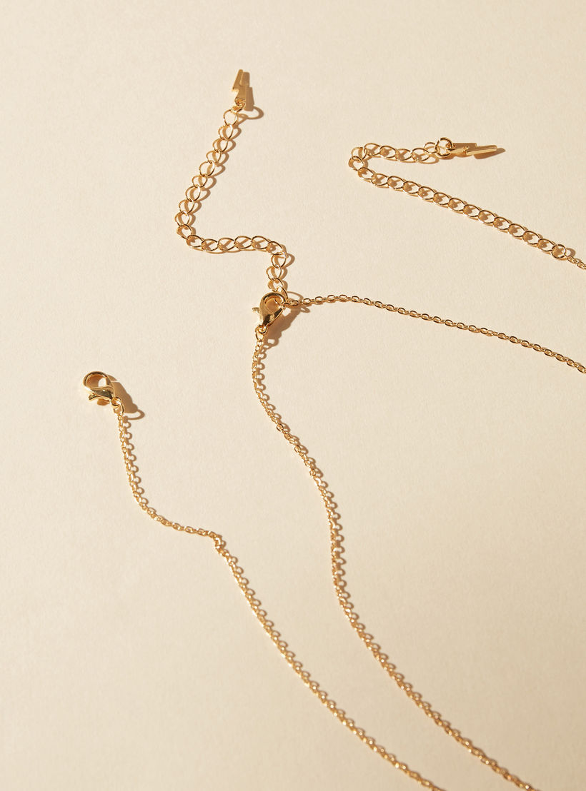 Mistotes Butterfly Pendant Necklace with BFF Charm - Set of 2-women-watchesandjewellery-jewellery-necklacesandpendants-image-5