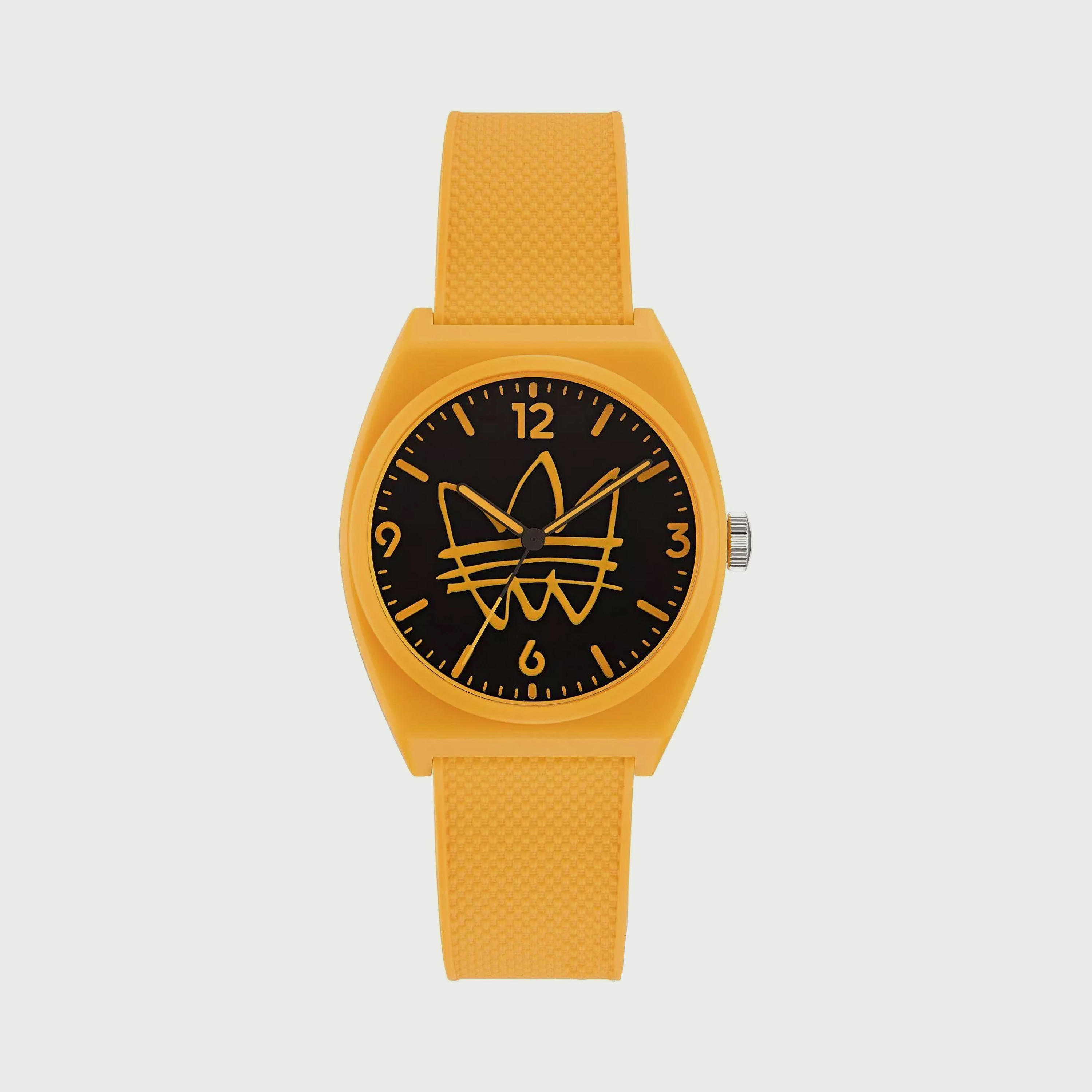 ساعة اديداس ذو انالوج بسوار سيليكون أصفر AOST22564-boys-accessories-watches-image-1