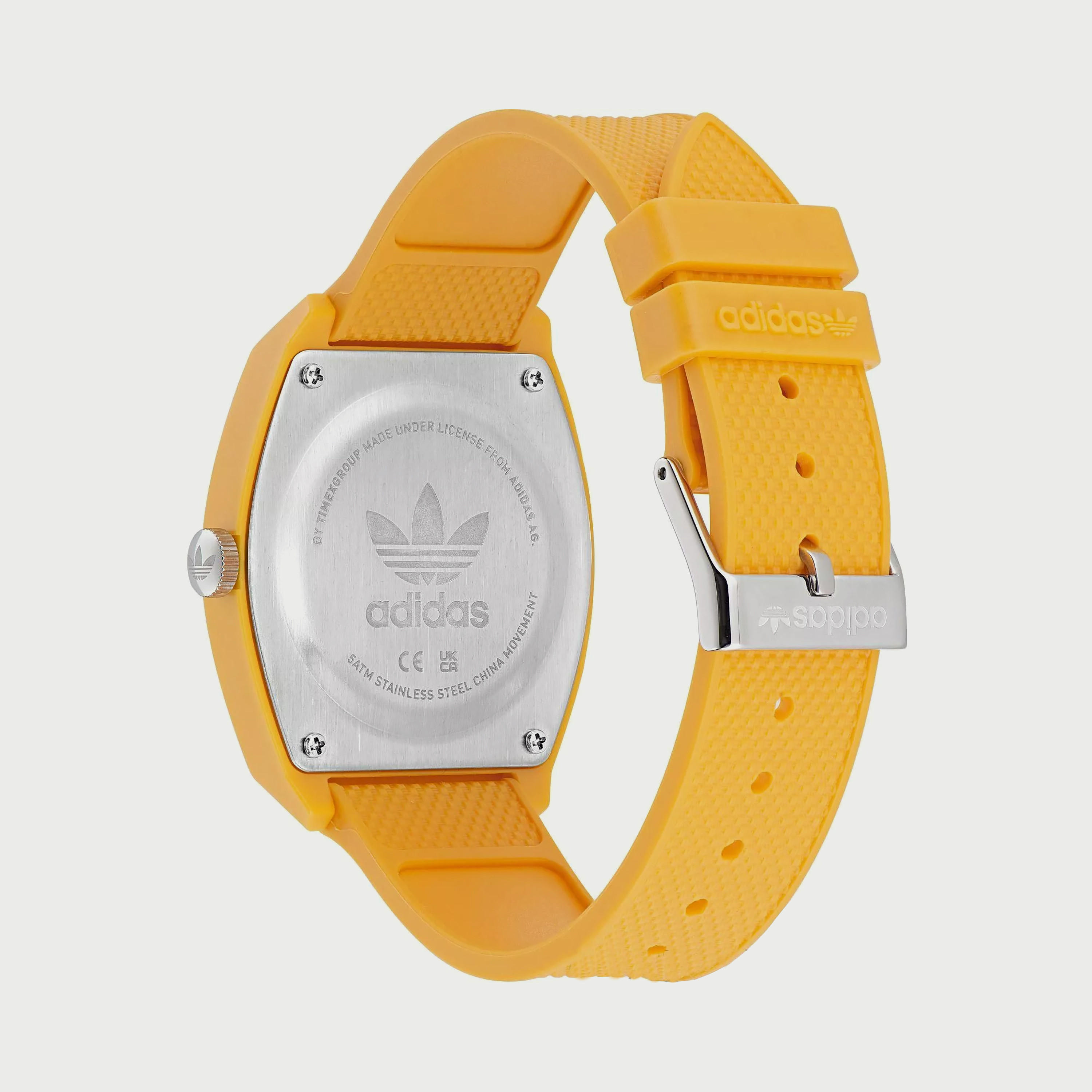 Adidas Yellow Analog Silicone Strap Watch - AOST22564-boys-accessories-watches-image-3