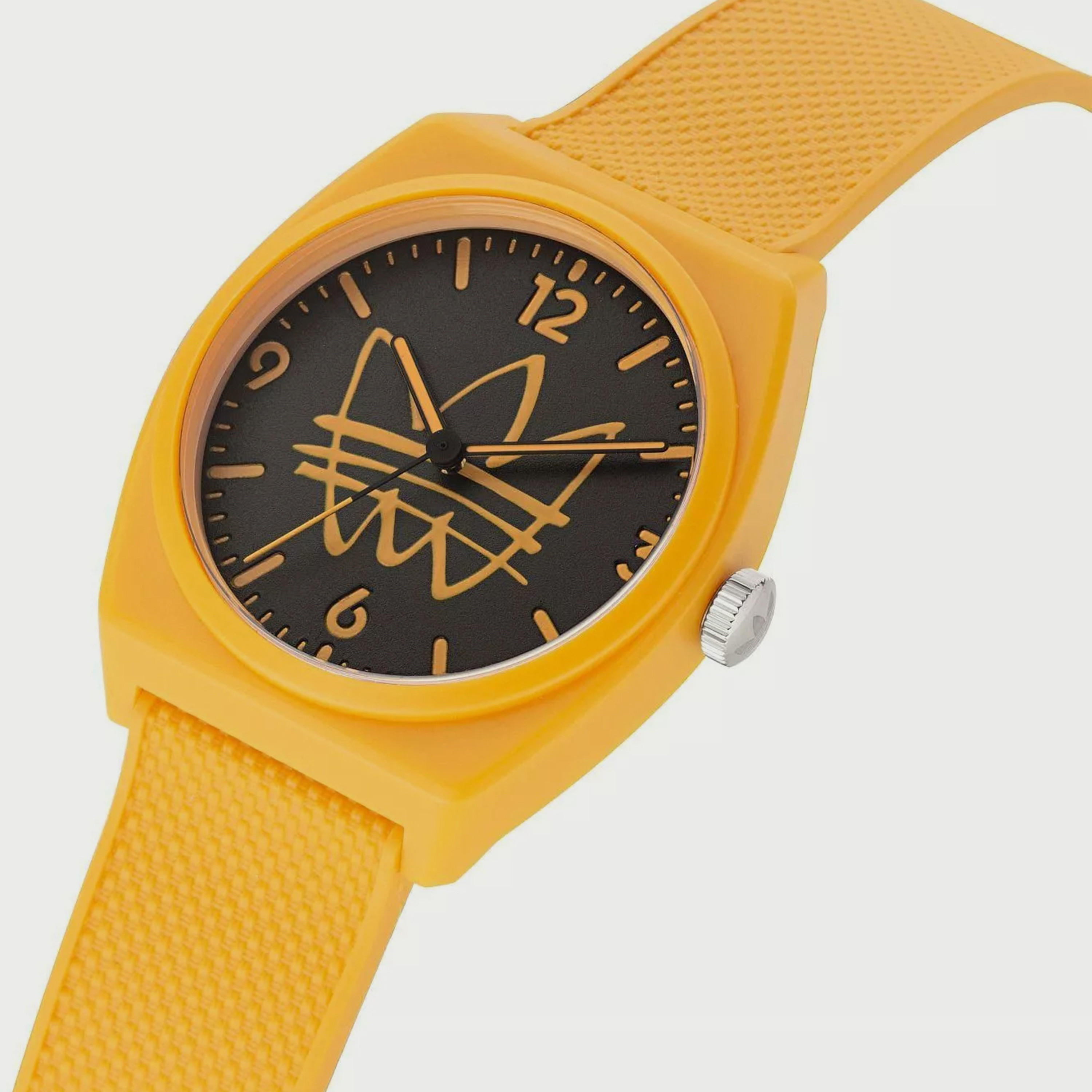 Adidas Yellow Analog Silicone Strap Watch - AOST22564-boys-accessories-watches-image-4