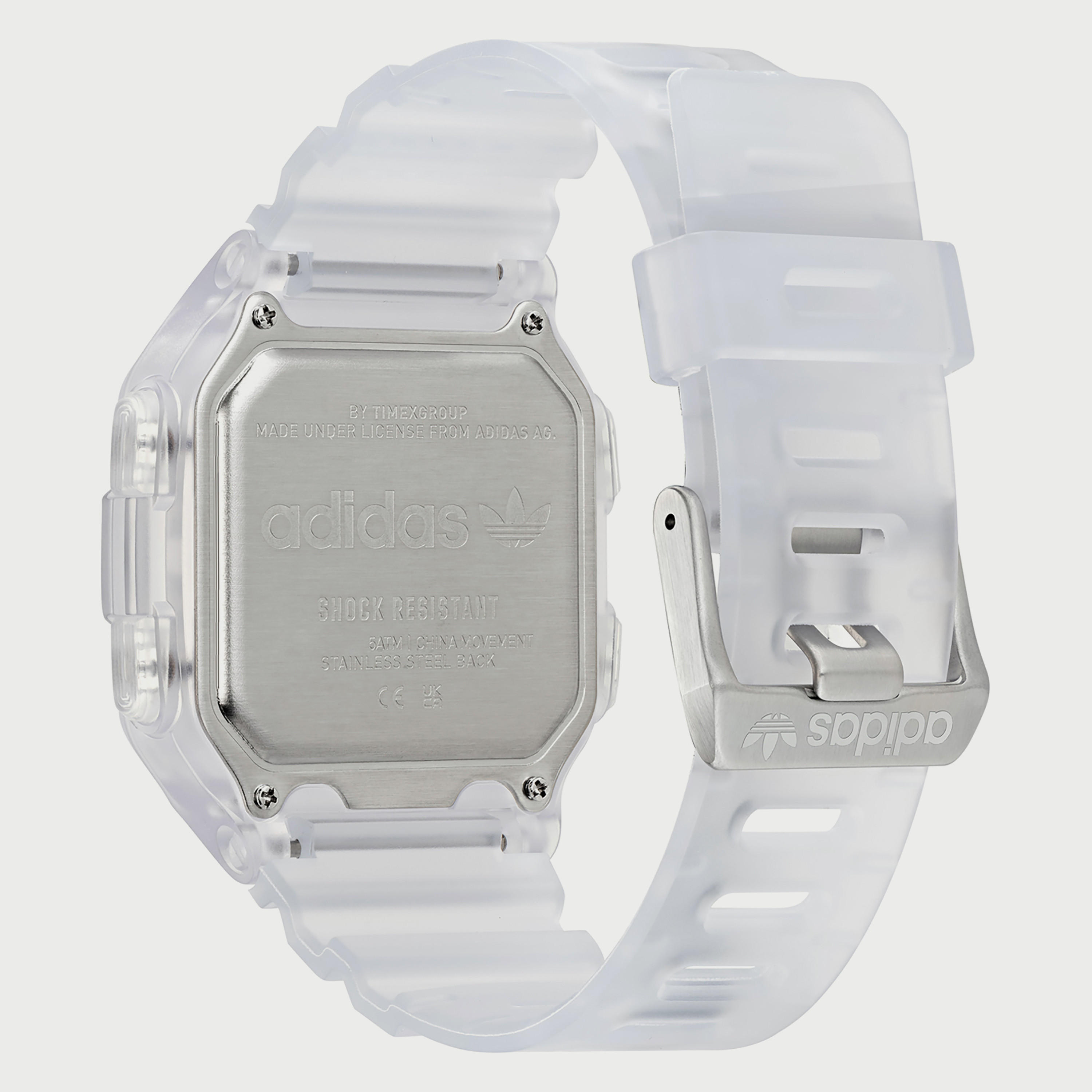Adidas Men's White Digital Silicone Strap Watch - AOST22049 | 47 MM-men-watchesandjewellery-watches-image-3