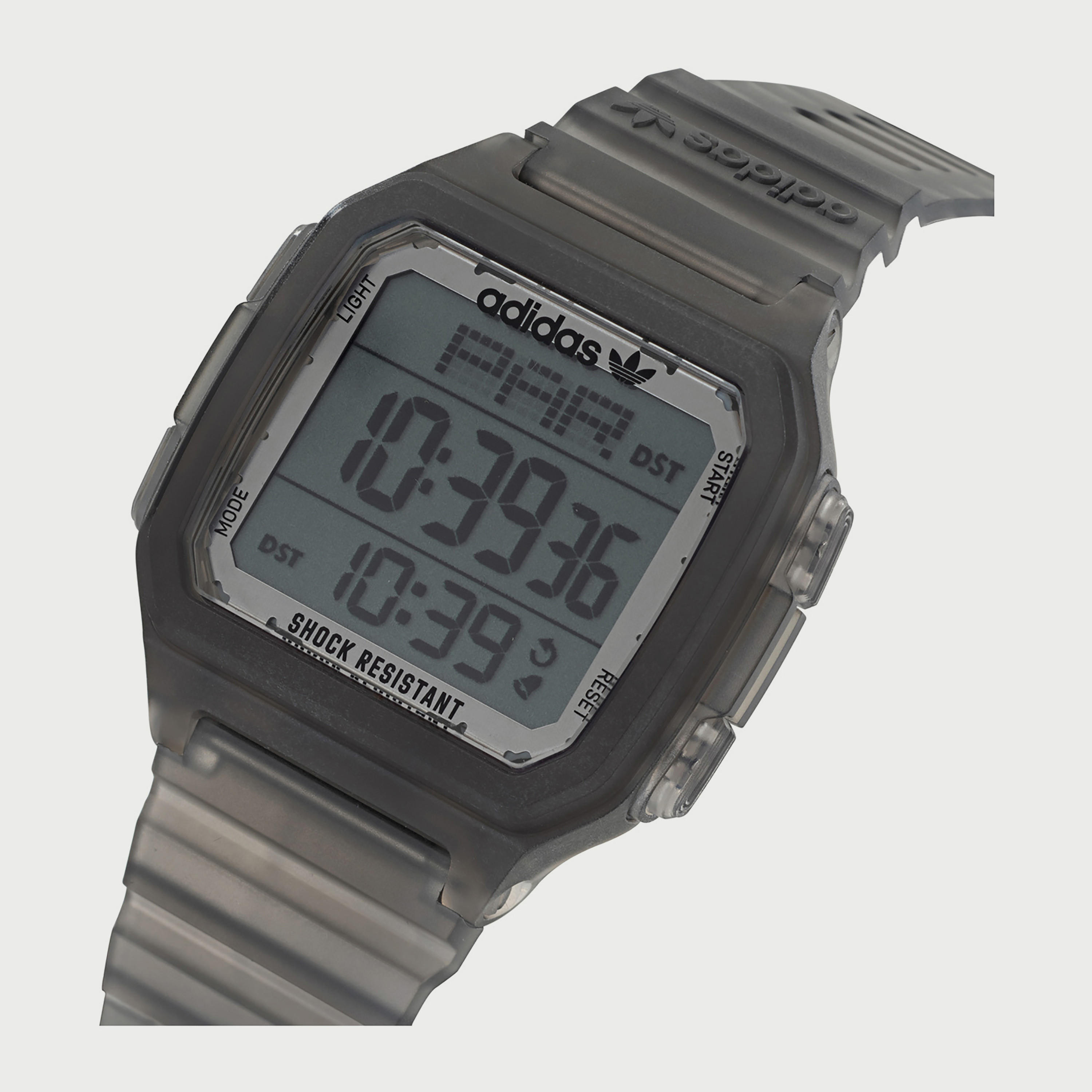 Adidas Men's Grey Digital Silicone Strap Watch - AOST22050 | 47 MM-men-watchesandjewellery-watches-image-4