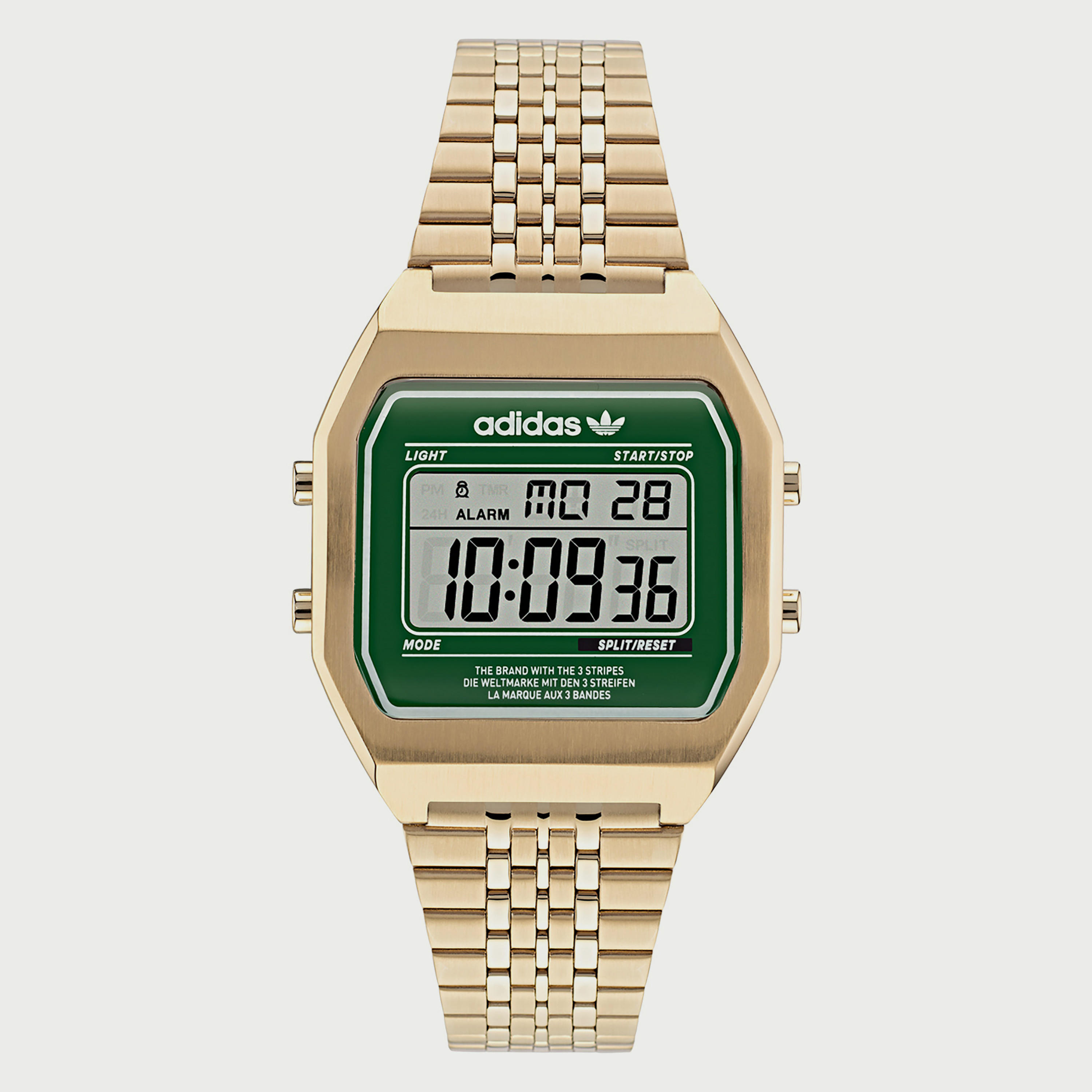 Adidas Gold Digital Stainless Steel Strap Watch - AOST22071 | 36 MM-men-watchesandjewellery-watches-image-1