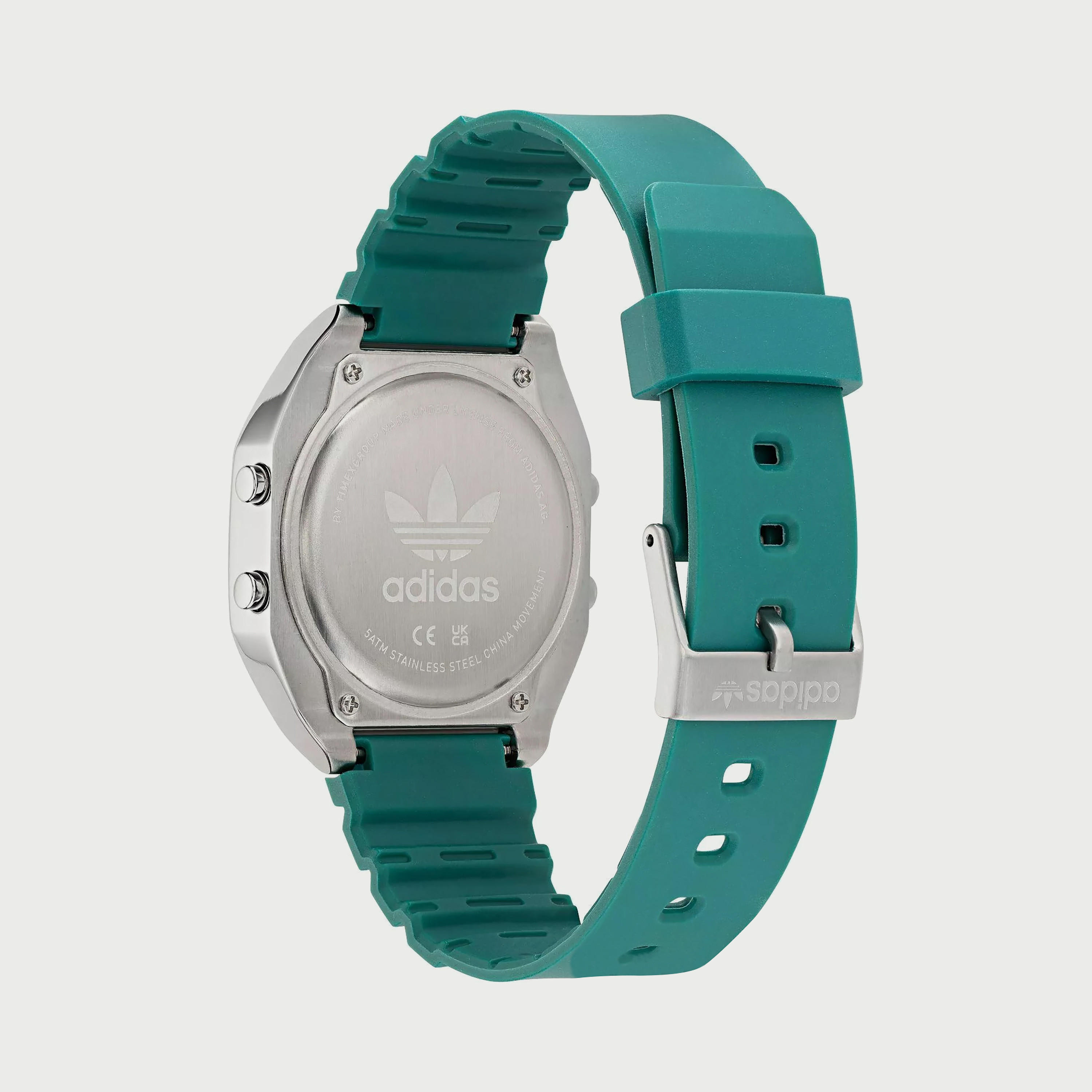 Adidas Green Digital Silicone Strap Watch - AOST22076-boys-accessories-watches-image-3