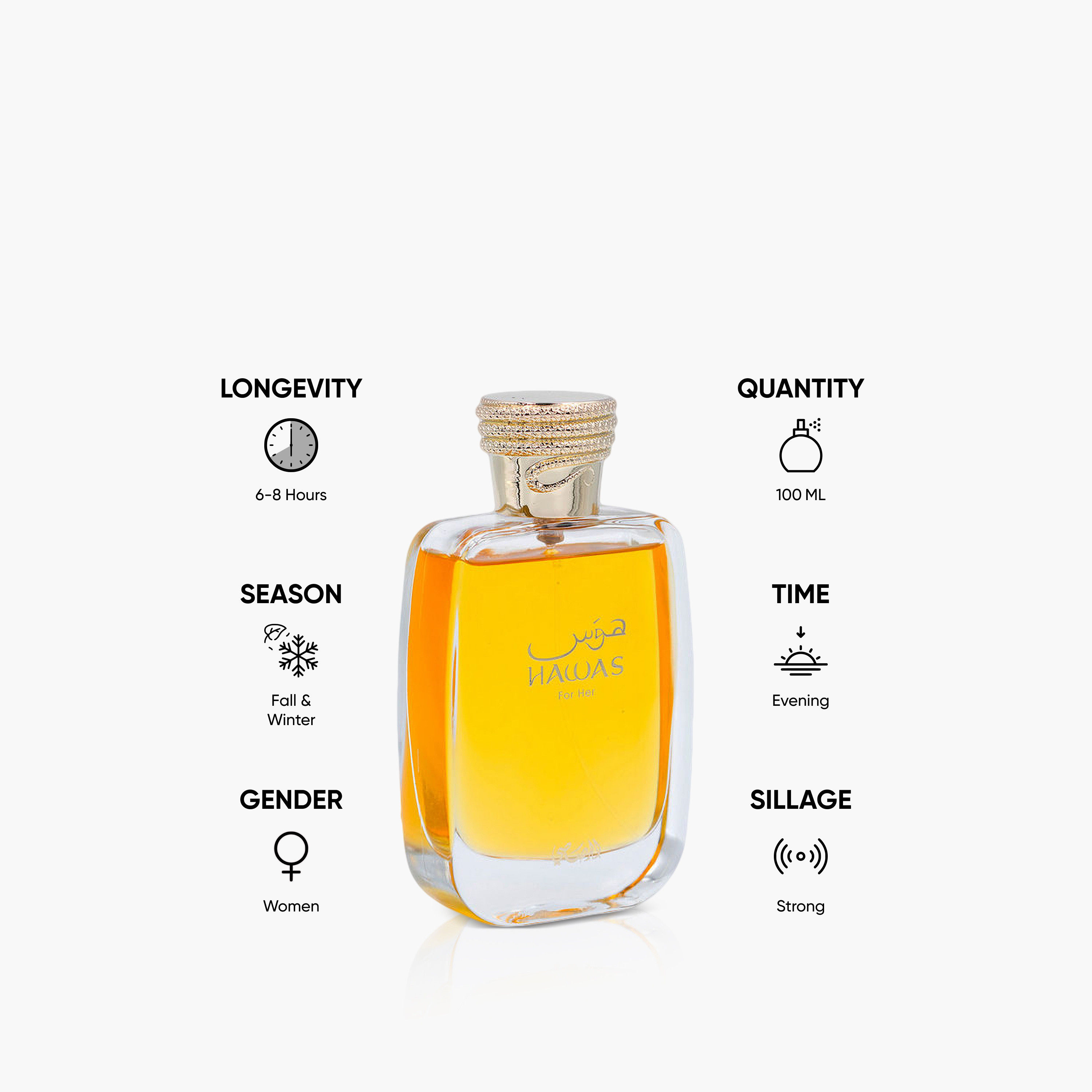 عطر أو دي بارفان حواس للنساء من رصاصي - 100 مل-beautyandpersonalcare-fragrance-women-image-5