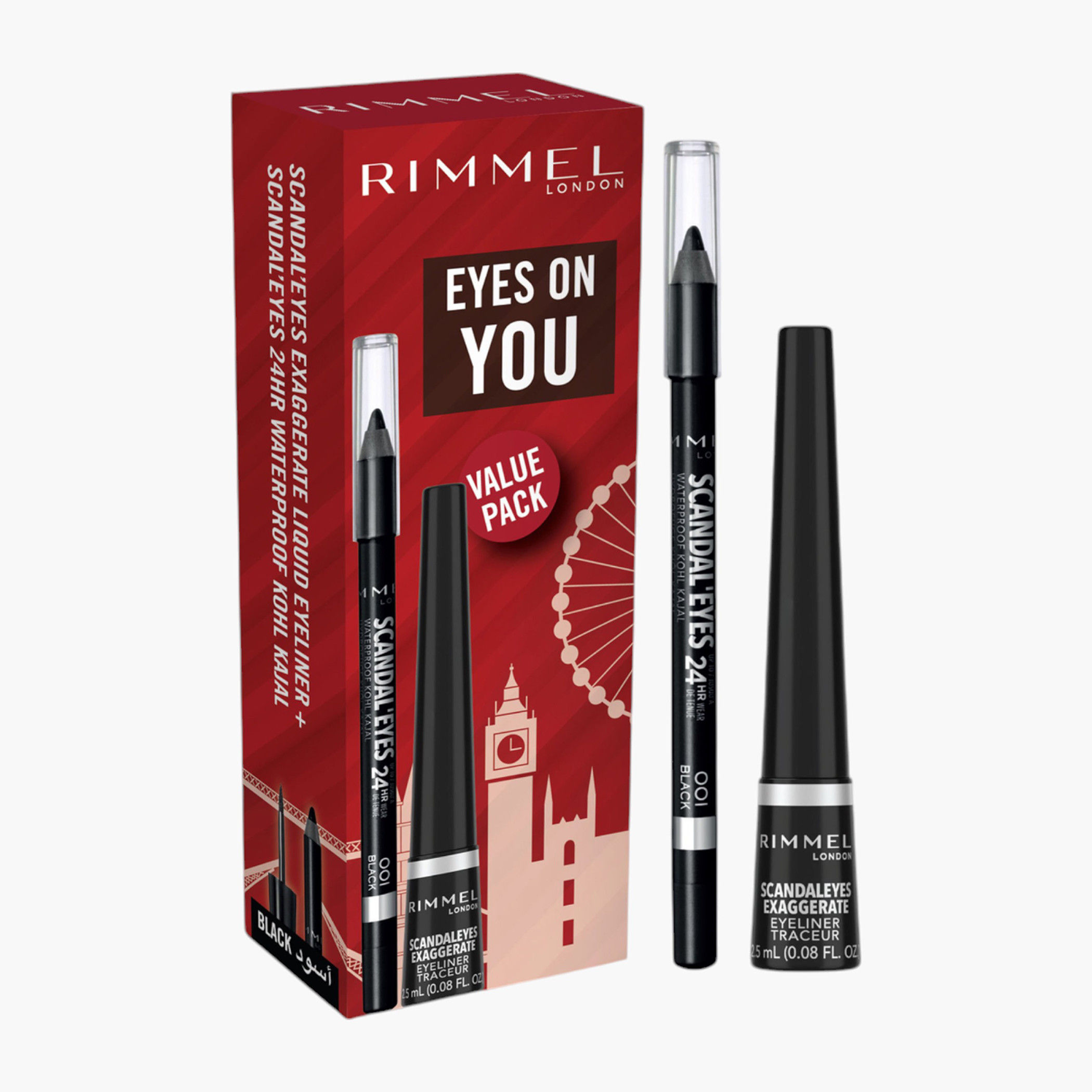 Rimmel Scandaleyes Exaggerate Liquid Liner and Kohl Set-beautyandpersonalcare-makeup-giftsets-image-1