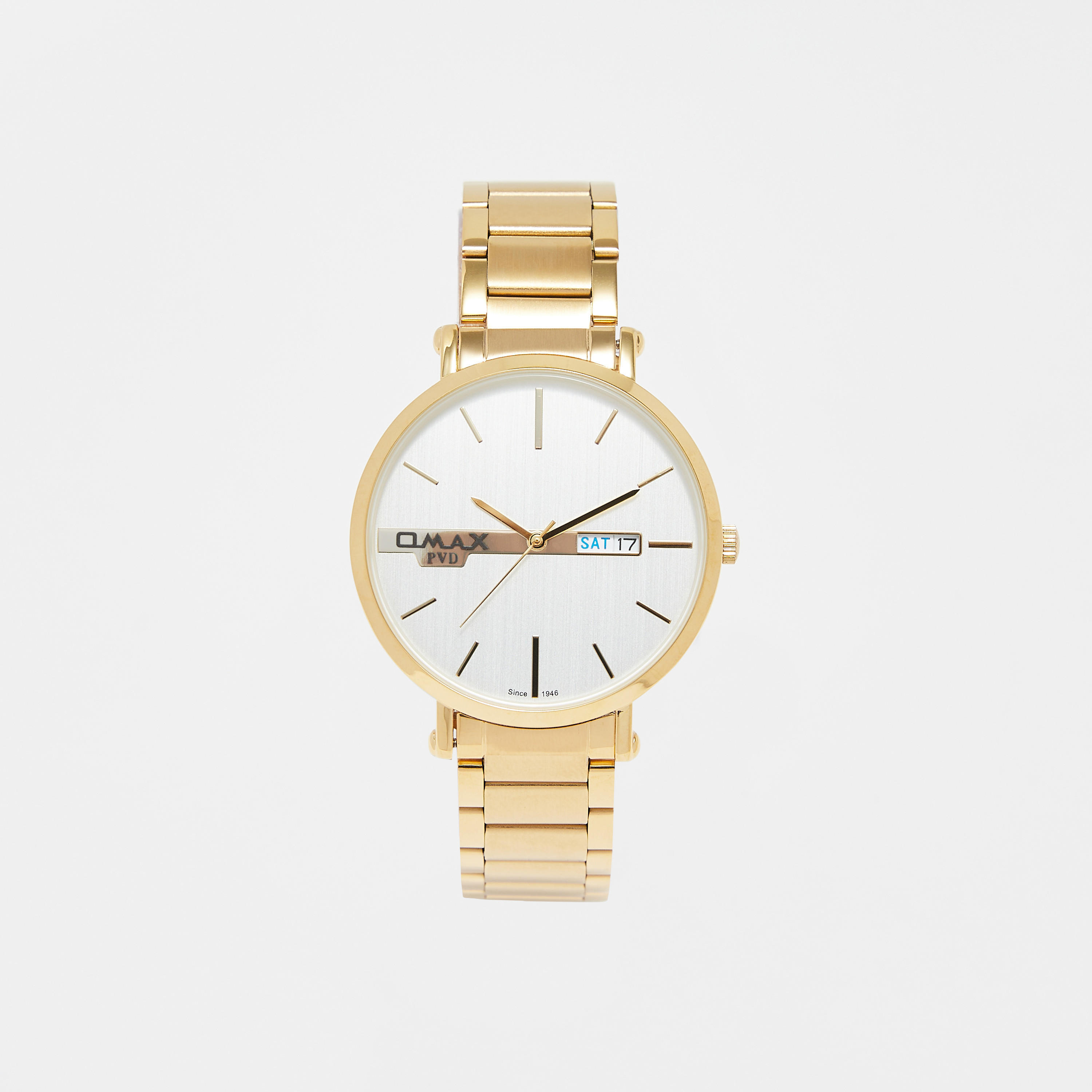 Omax Men's Gold Analog Wrist Watch | 42 MM-men-watchesandjewellery-watches-image-1