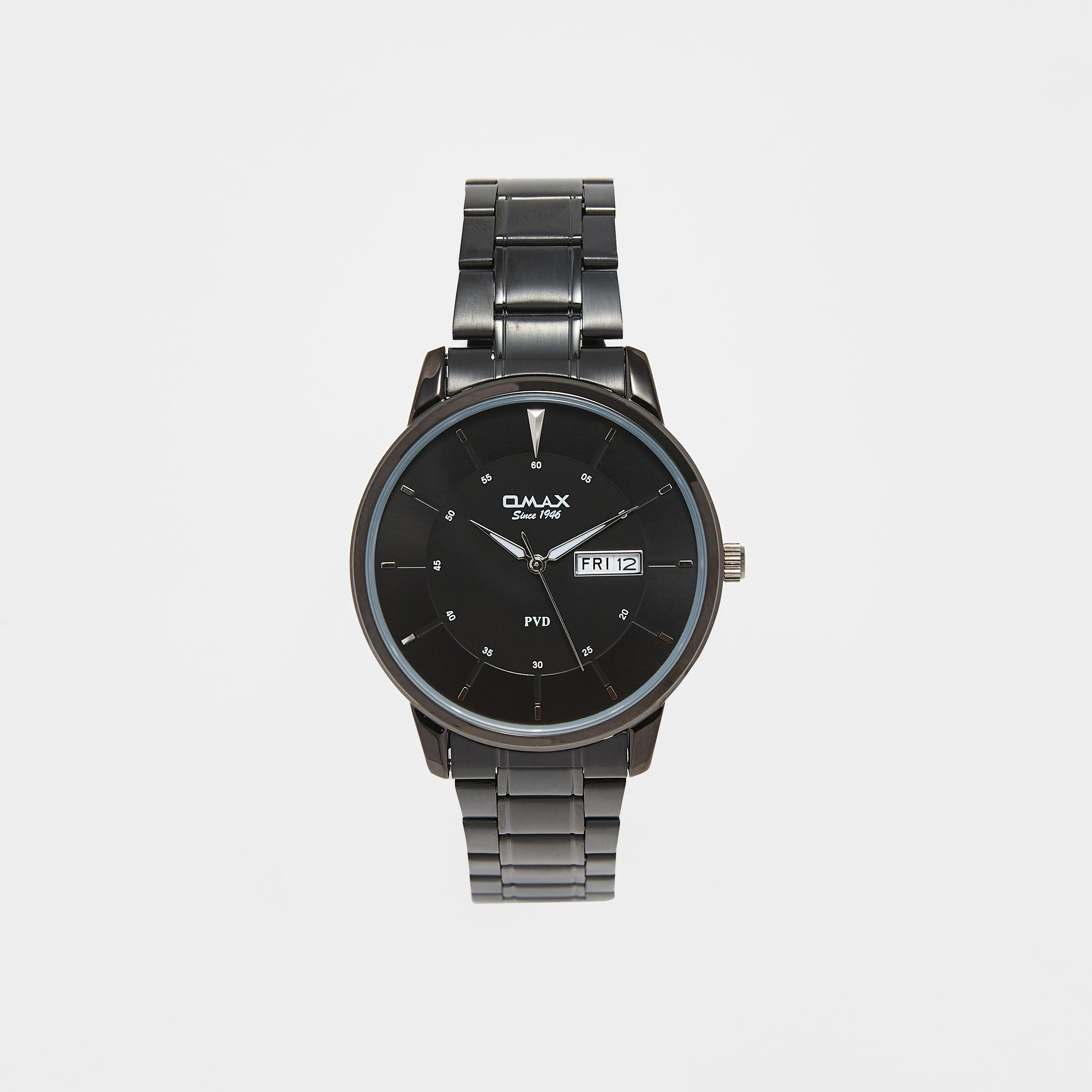 Omax Men's Black Analog Wrist Watch | 42 MM-men-watchesandjewellery-watches-image-1
