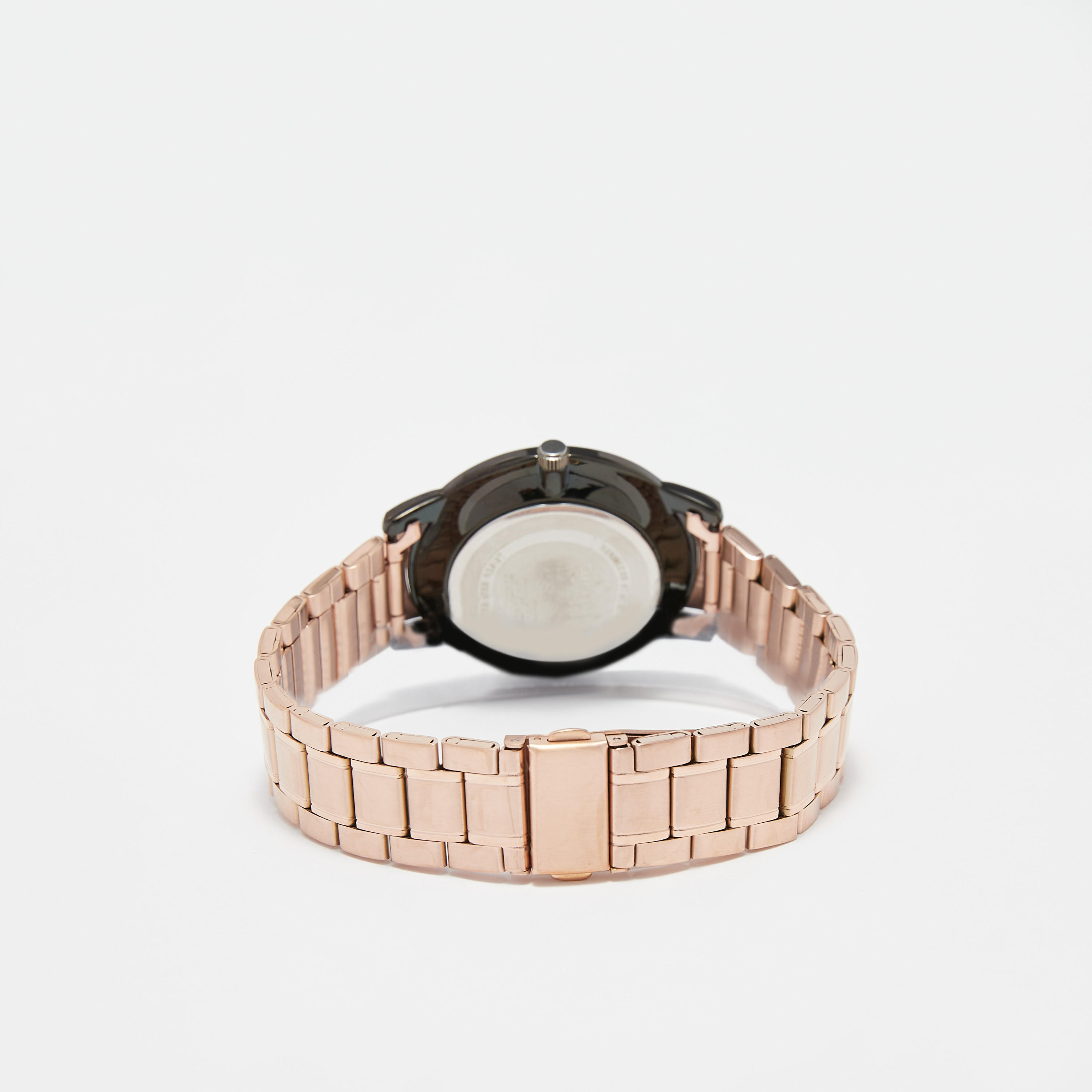 ساعة يد تناظرية ذهبية وردية للرجال من أوماكس-men-watchesandjewellery-watches-image-11