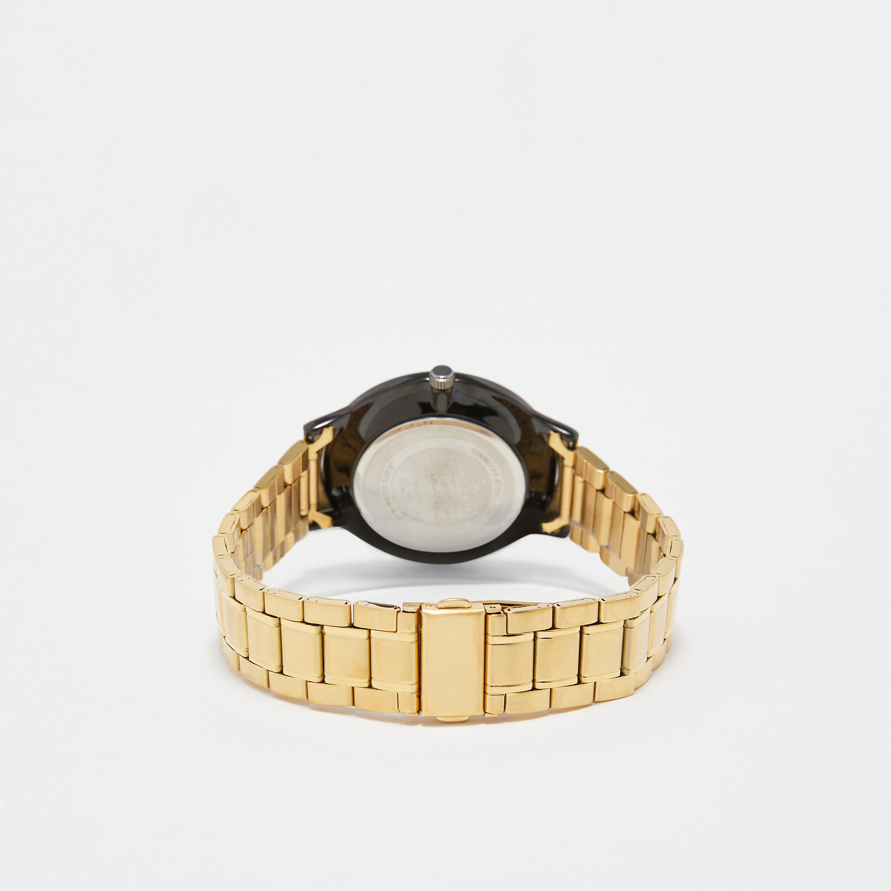 ساعة يد تناظرية ذهبية للرجال من أوماكس-men-watchesandjewellery-watches-image-3