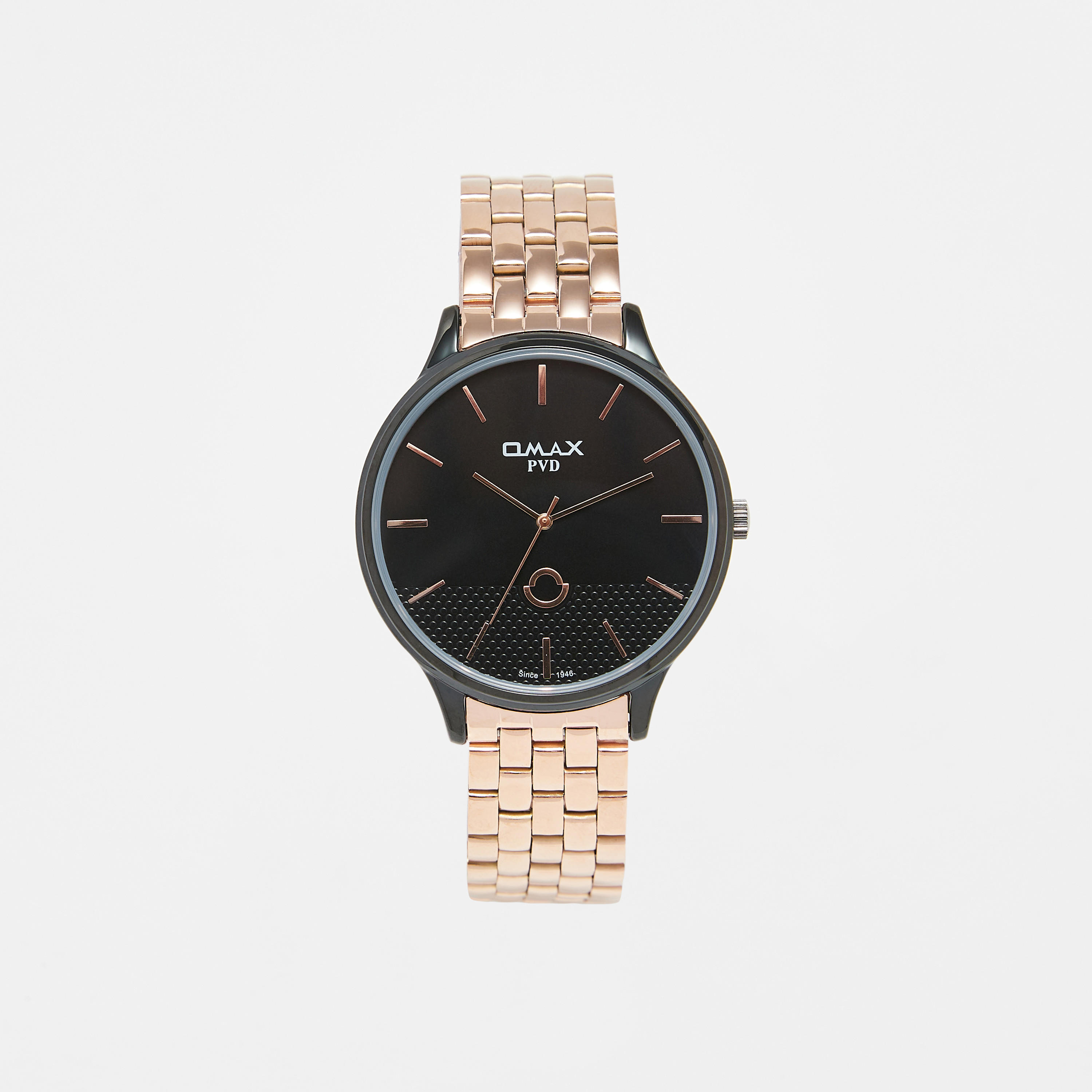 Omax Men's Rose Gold Analog Wrist Watch-men-watchesandjewellery-watches-image-1