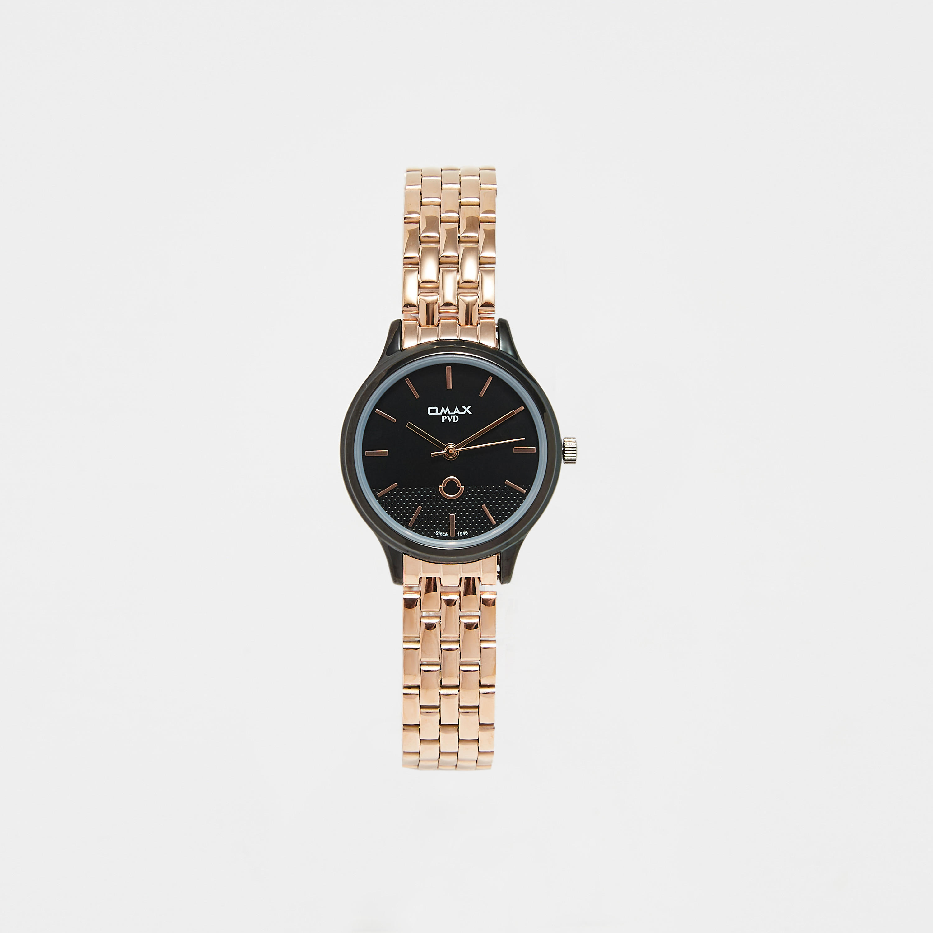 ساعة يد تناظريّة ذهبية للنساء من أوماكس-women-watchesandjewellery-watches-image-1