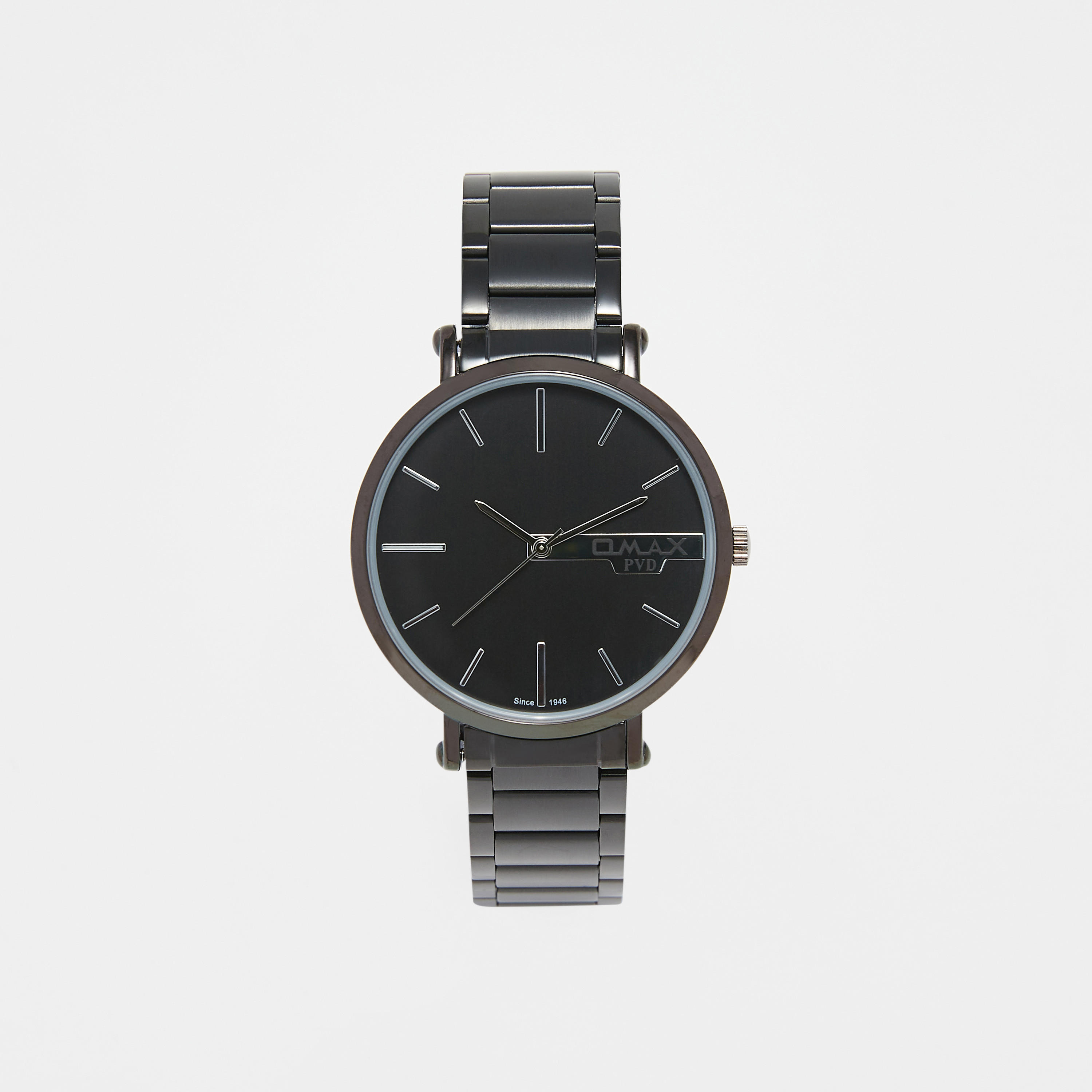Omax Men's Black Analog Wrist Watch-men-watchesandjewellery-watches-image-1