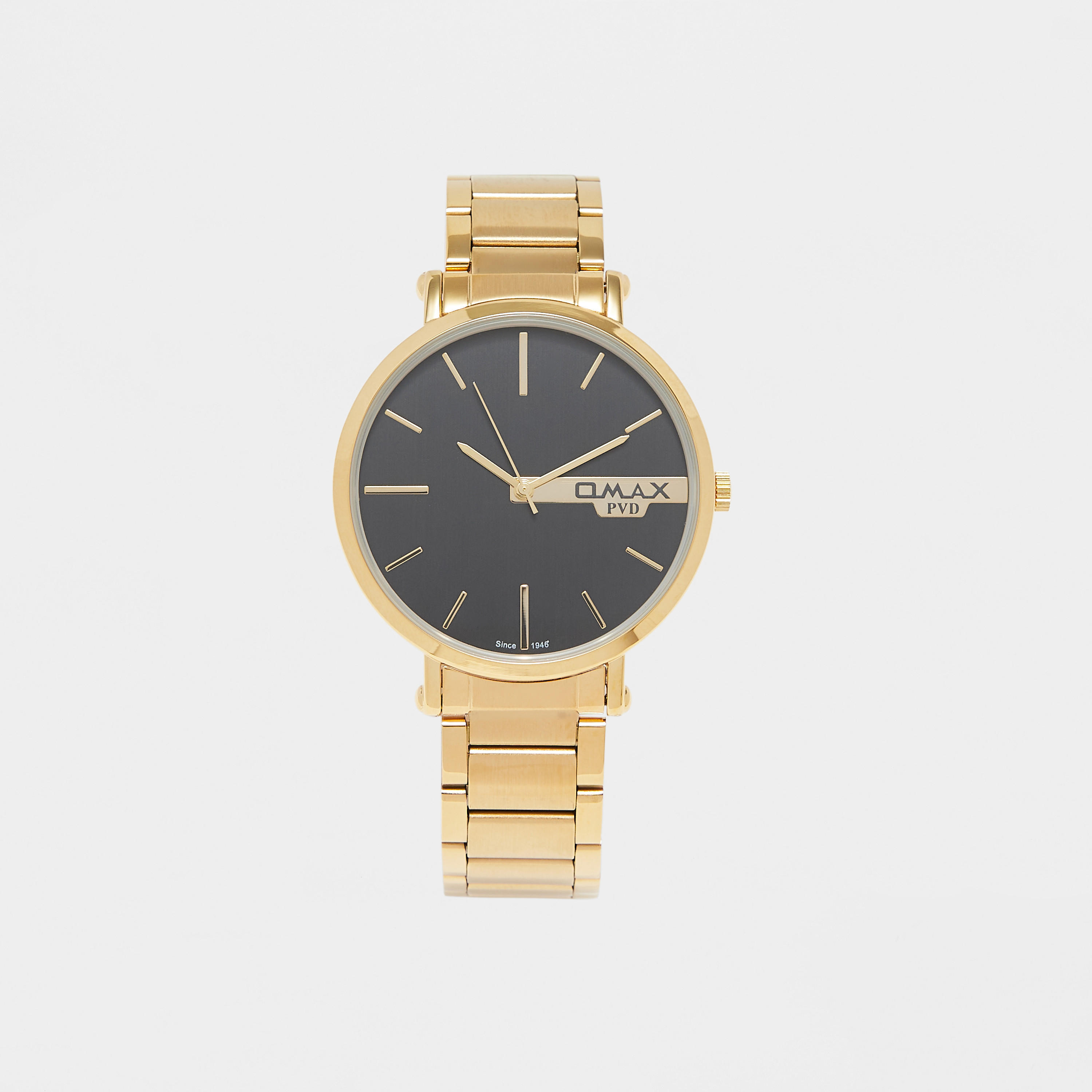 ساعة يد تناظرية ذهبية للرجال من أوماكس-men-watchesandjewellery-watches-image-1