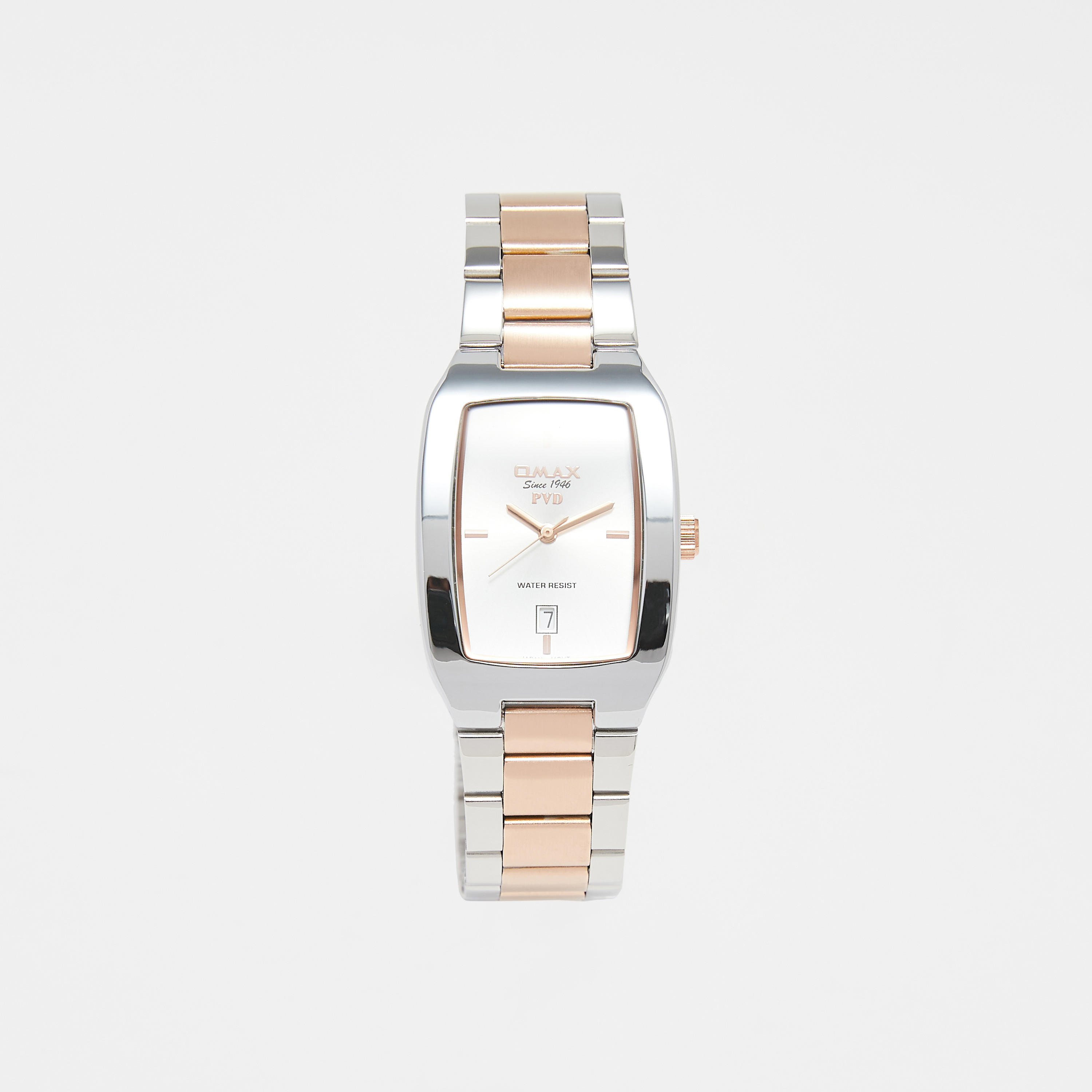 Omax Men's Silver and Gold Analog Wrist Watch-men-watchesandjewellery-watches-image-1