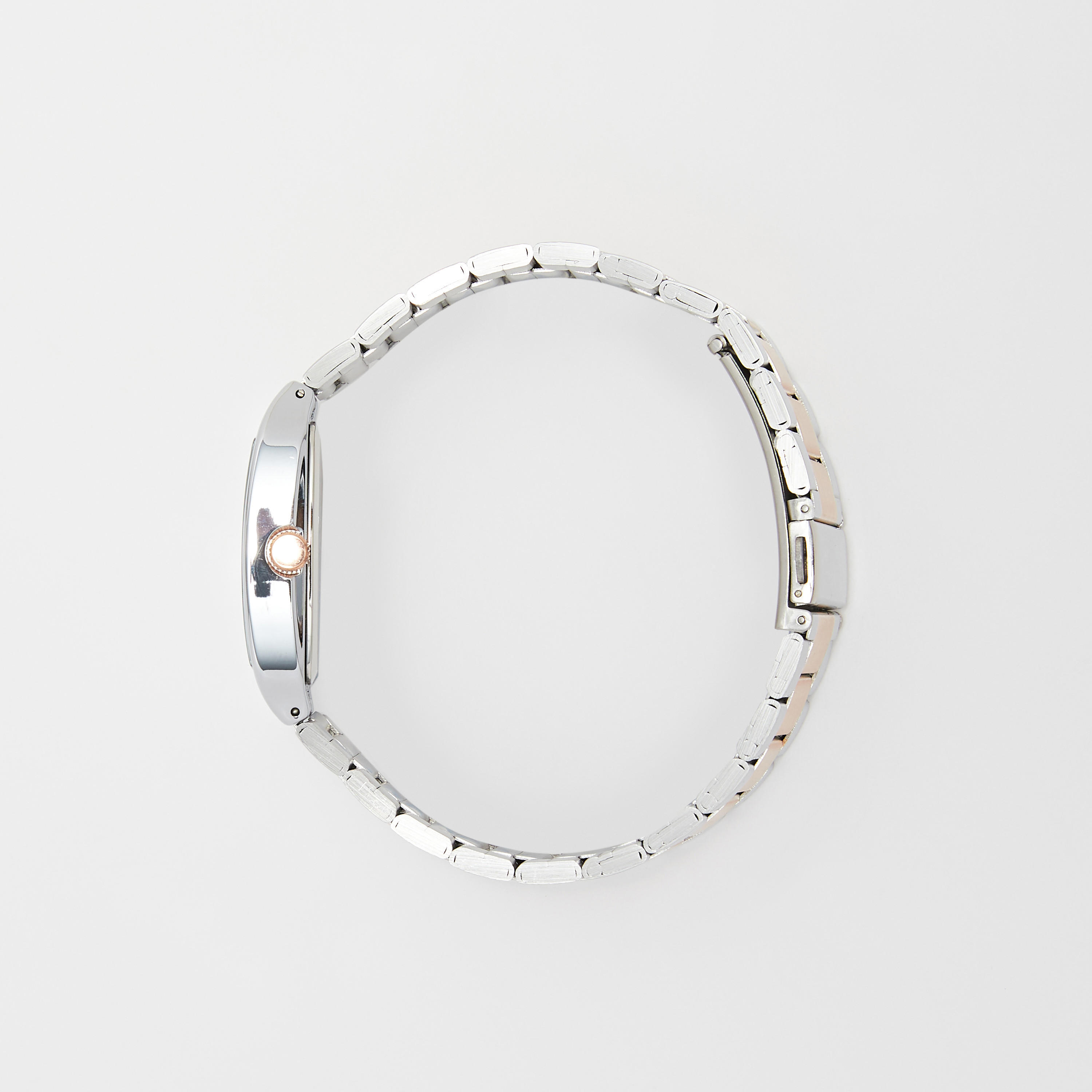 ساعة يد تناظرية فضية وذهبية للرجال من أوماكس-men-watchesandjewellery-watches-image-2