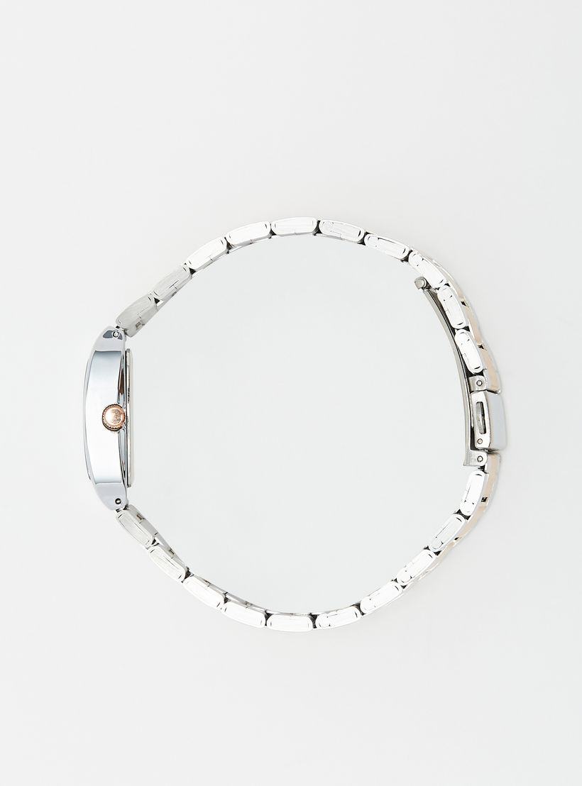 ساعة يد تناظرية فضية وذهبية للنساء من أوماكس-women-watchesandjewellery-watches-image-2
