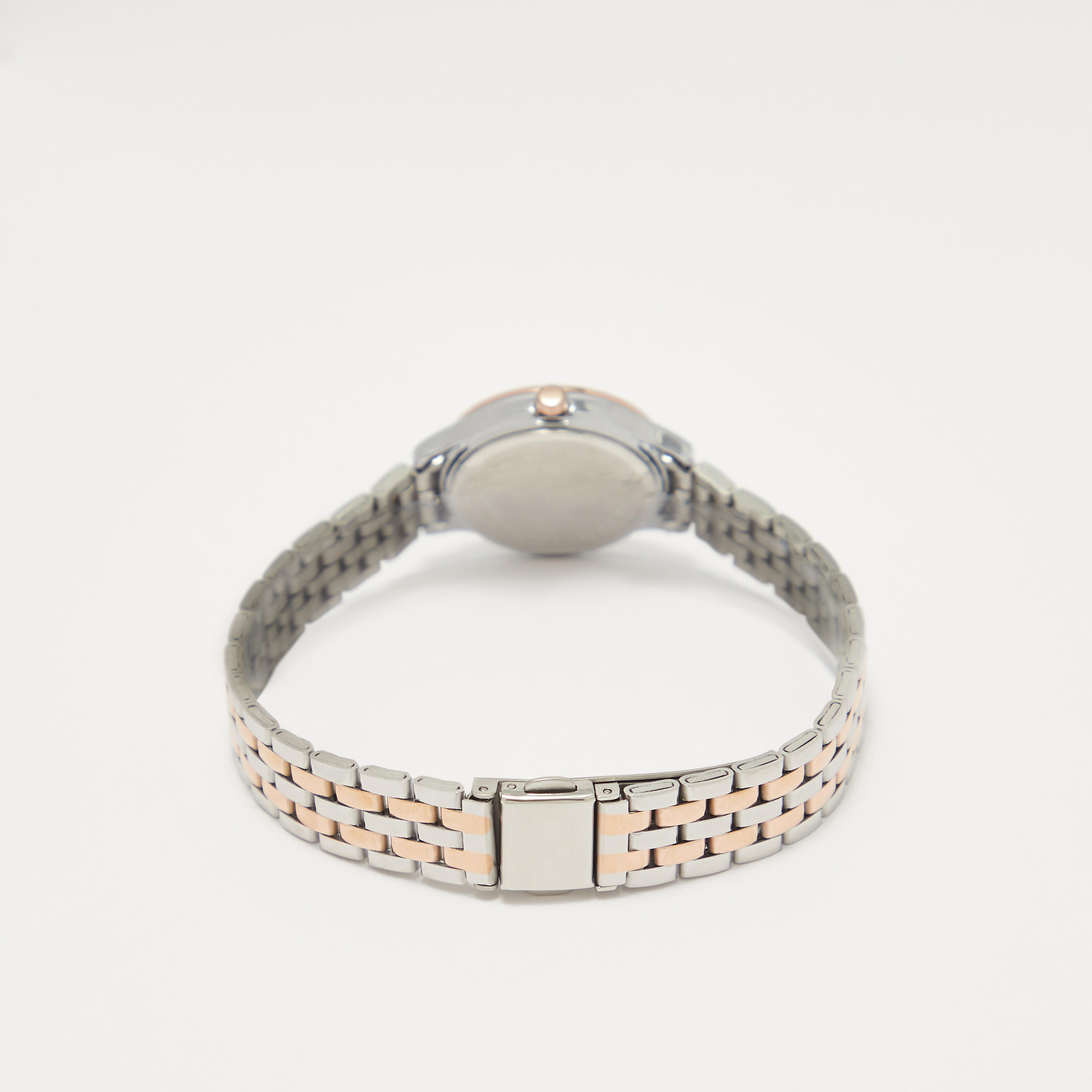 ساعة يد تناظرية فضية وذهبية للنساء من أوماكس-women-watchesandjewellery-watches-image-3