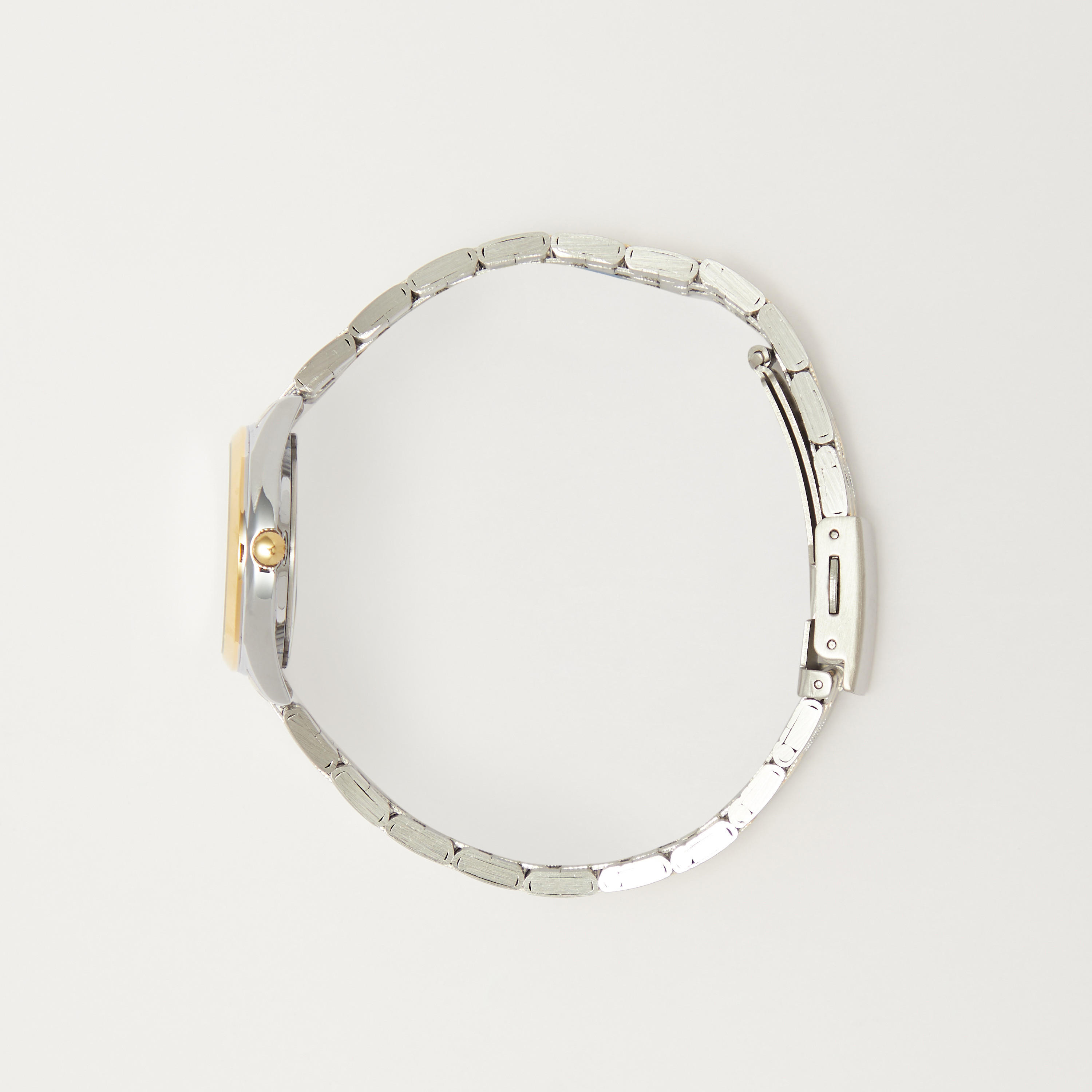 ساعة يد تناظرية فضية وذهبية للنساء من أوماكس-women-watchesandjewellery-watches-image-2