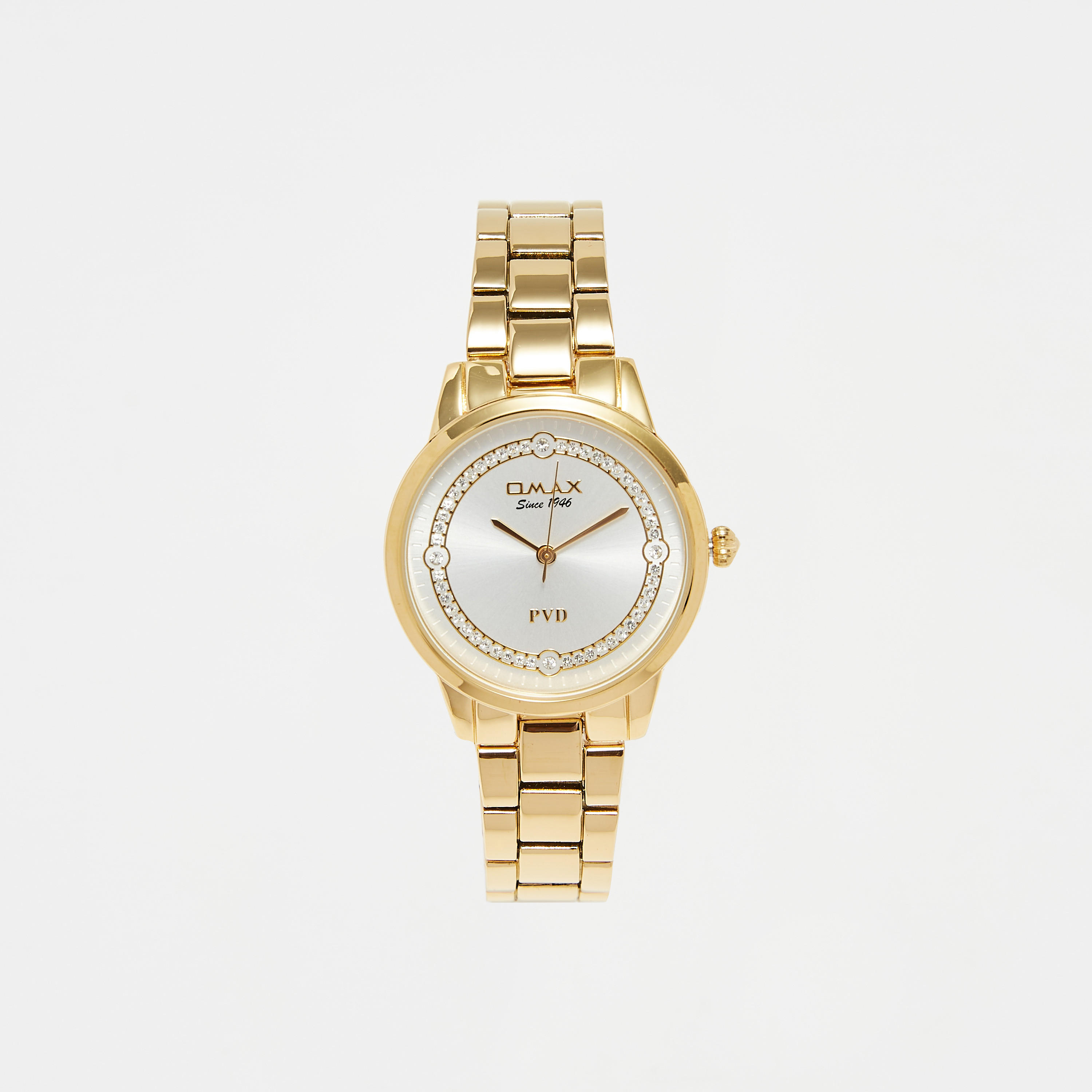 Omax Women's Gold Analog Wrist Watch | 34 MM-women-watchesandjewellery-watches-image-1