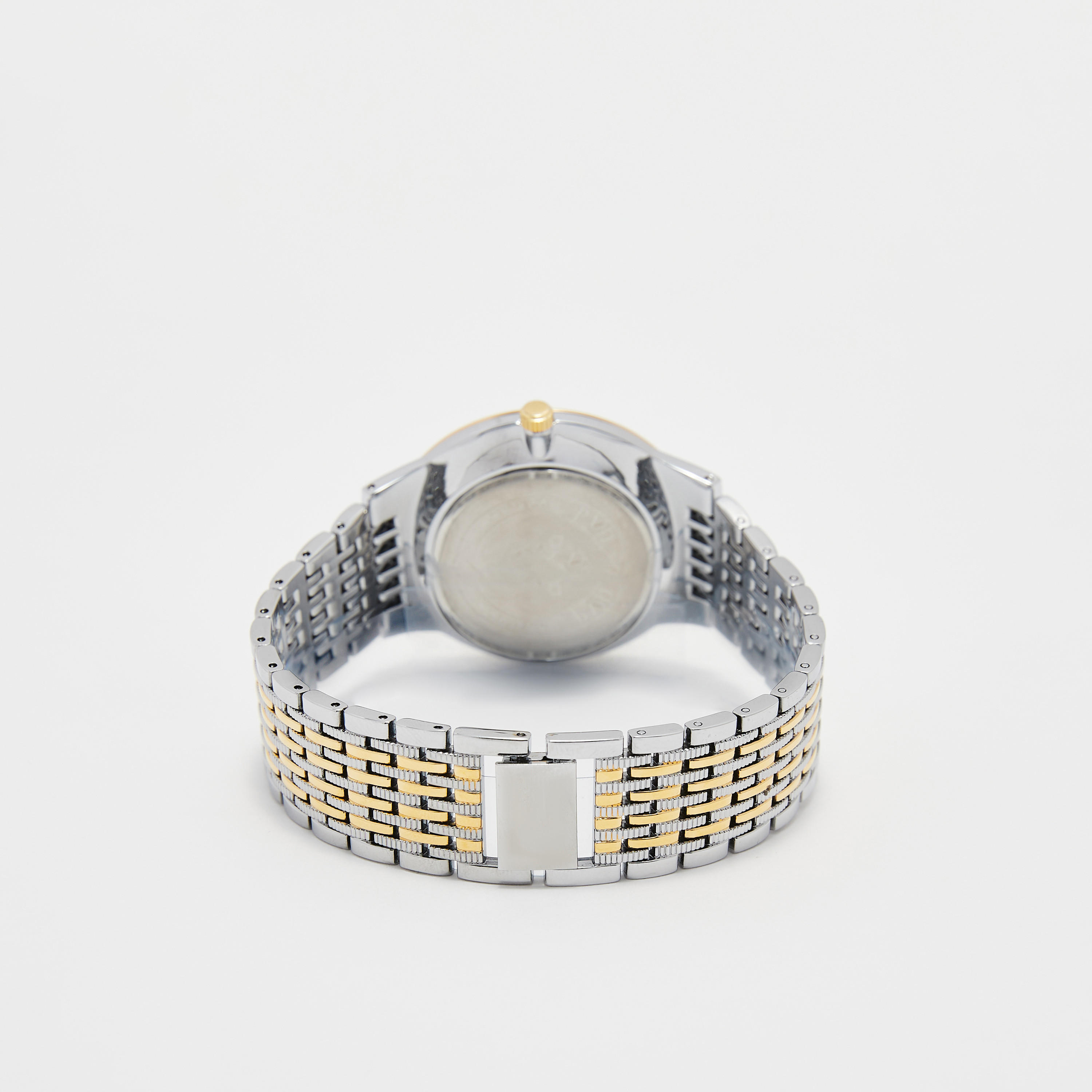 Omax Men's Silver and Gold Analog Wrist Watch-men-watchesandjewellery-watches-image-3