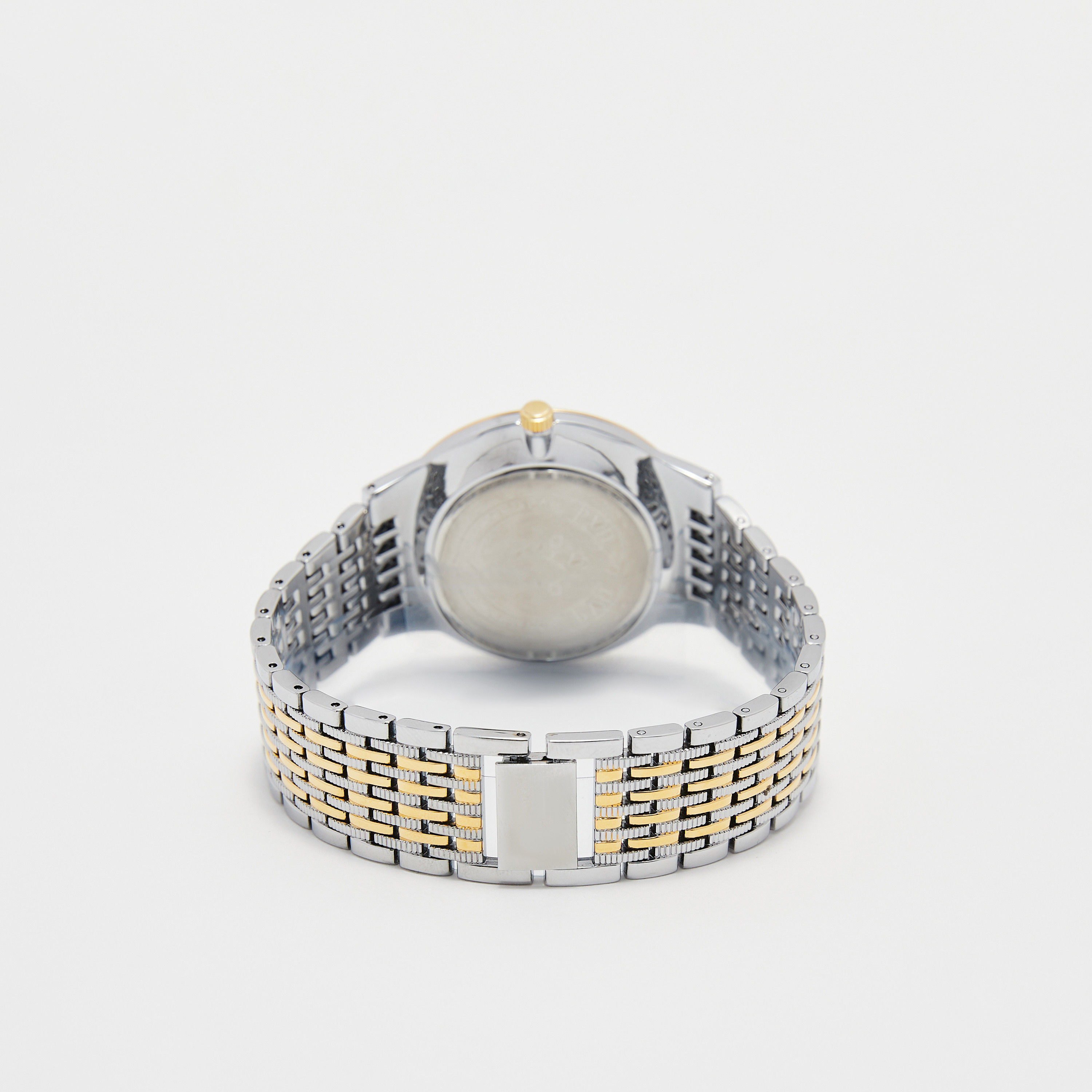 Omax Men's Silver and Gold Analog Wrist Watch-men-watchesandjewellery-watches-image-3