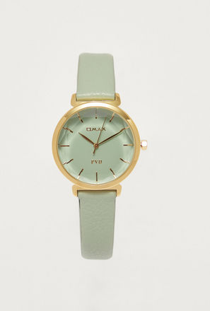 Omax Women's Green Analog Wrist Watch-women-image-1
