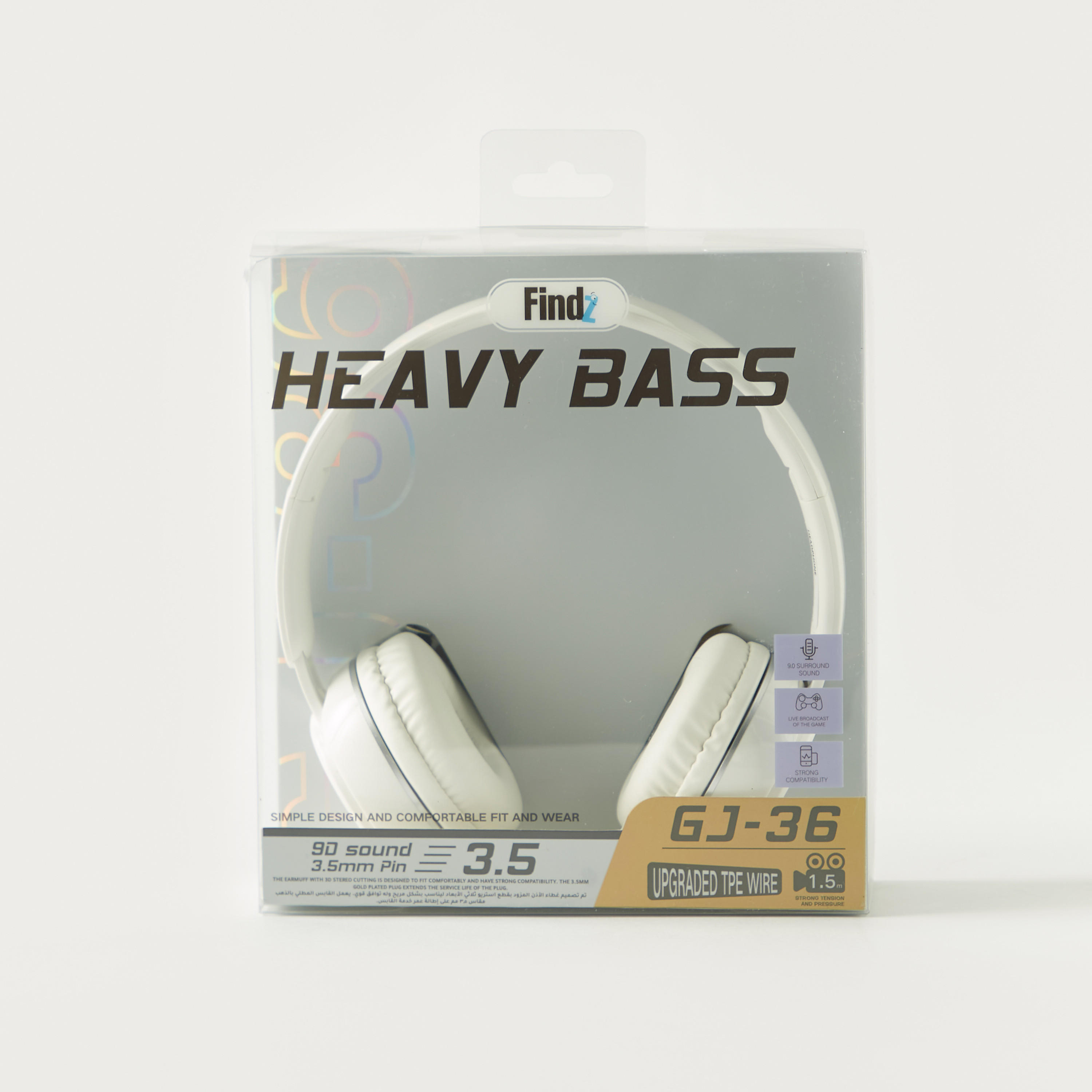 Findz Over-Ear Wired Headphones with Microphones-electronics-headphonesandearphones-image-4