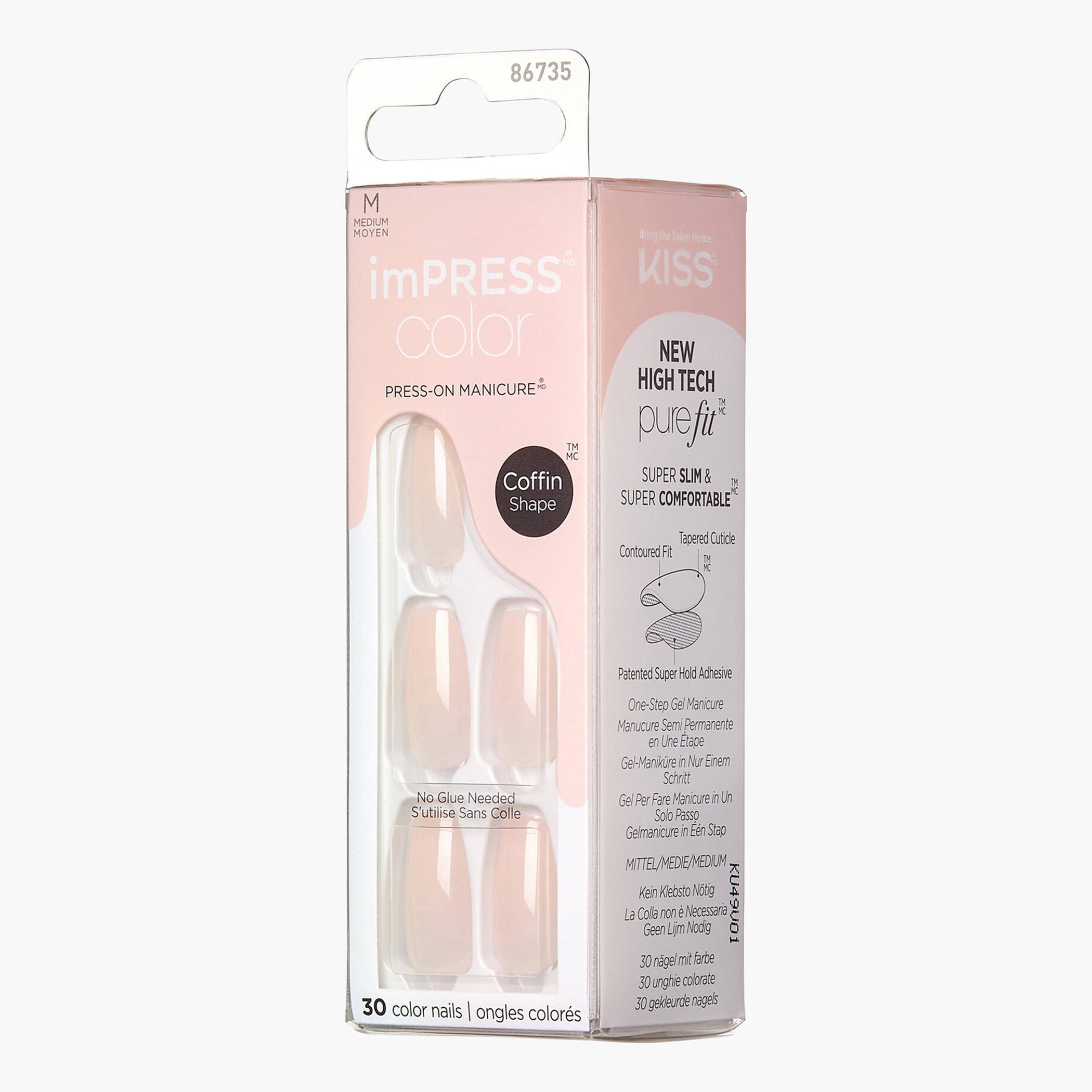 Kiss Cosmetics Impress Color Medium Coffin Press-On Nails-beautyandpersonalcare-makeup-nails-artificialnails-image-2
