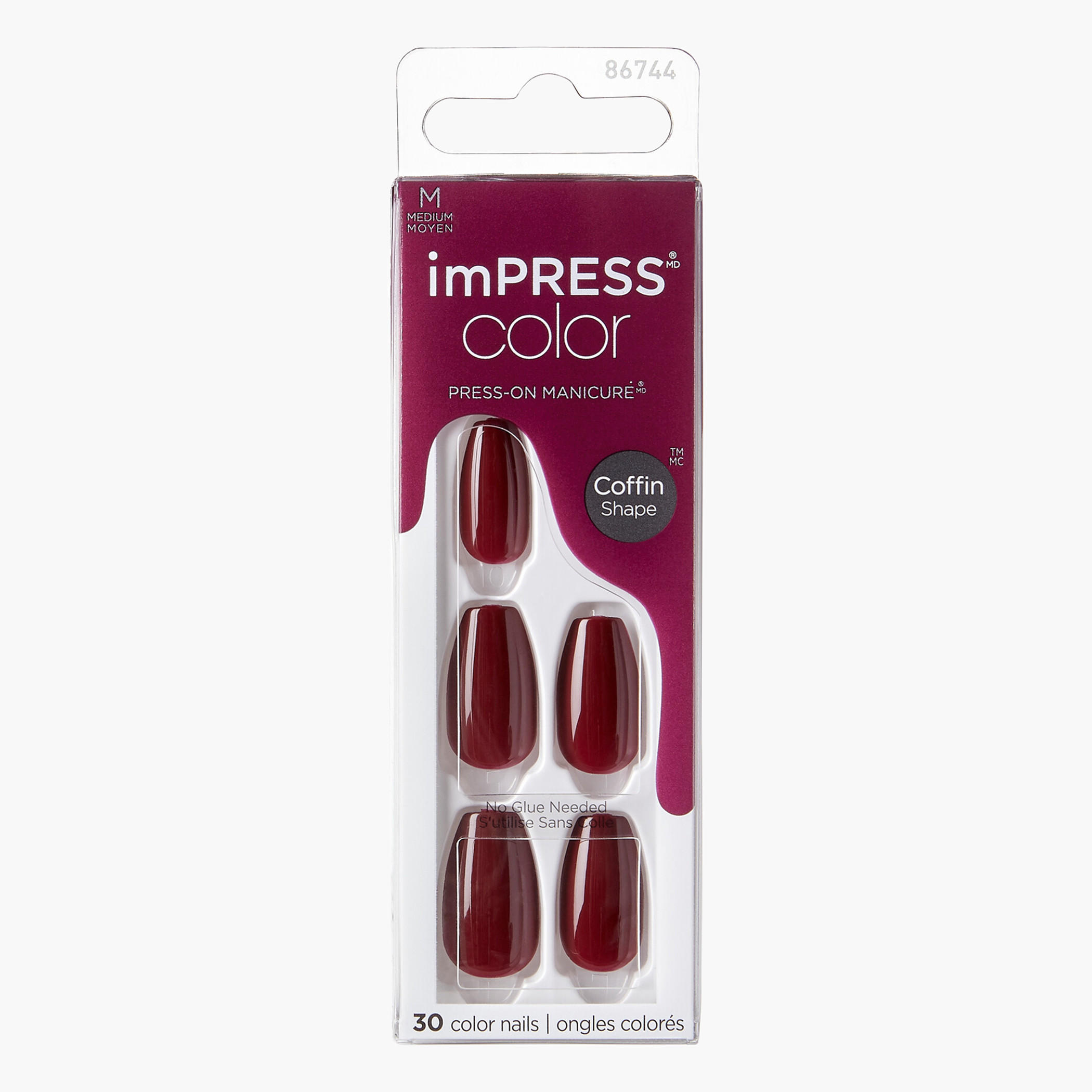 مجموعة أظافر ضغط متوسطة إمبريس كلر من كيس كوزمتكس-beautyandpersonalcare-makeup-nails-artificialnails-image-1