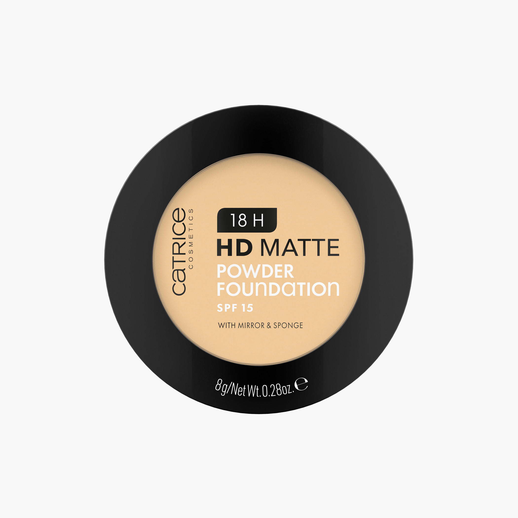 كريم أساس بودرة مطفي أتش دي يدوم 18 ساعة من كاتريس - 8 جم-beautyandpersonalcare-makeup-face-facepowders-image-1