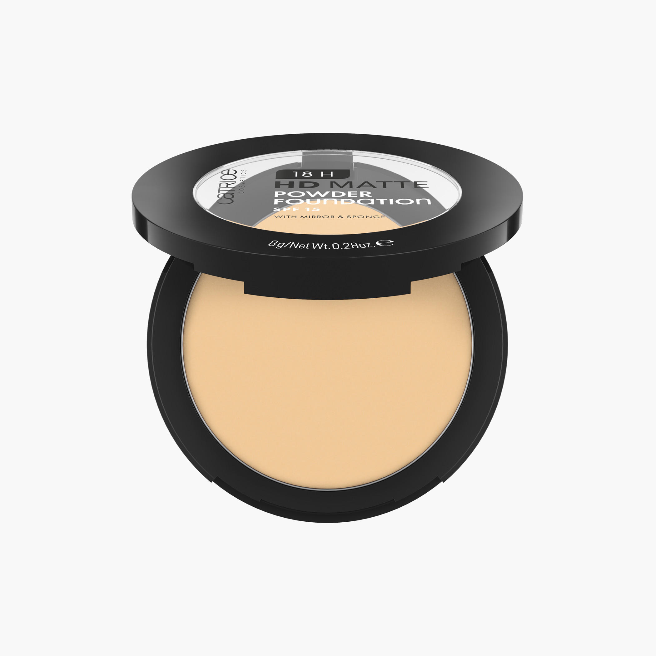 كريم أساس بودرة مطفي أتش دي يدوم 18 ساعة من كاتريس - 8 جم-beautyandpersonalcare-makeup-face-facepowders-image-2