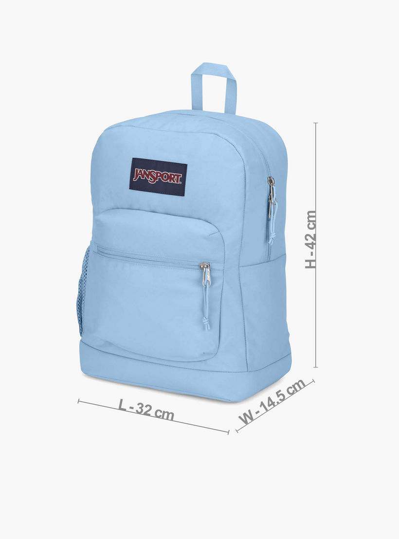 Jansport Solid Backpack with Adjustable Straps and Zip Closure - Lifetime Warranty-school-bagsandbackpacks-backpacks-image-3