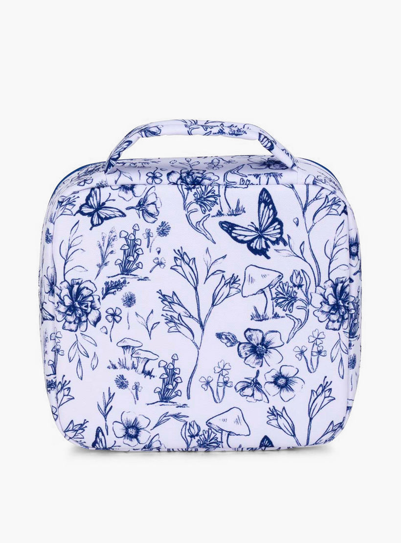Jansport Floral Print Insulated Lunch Bag with Handle and Zip Closure - Lifetime Warranty-school-lunchessentials-lunchbags-image-2